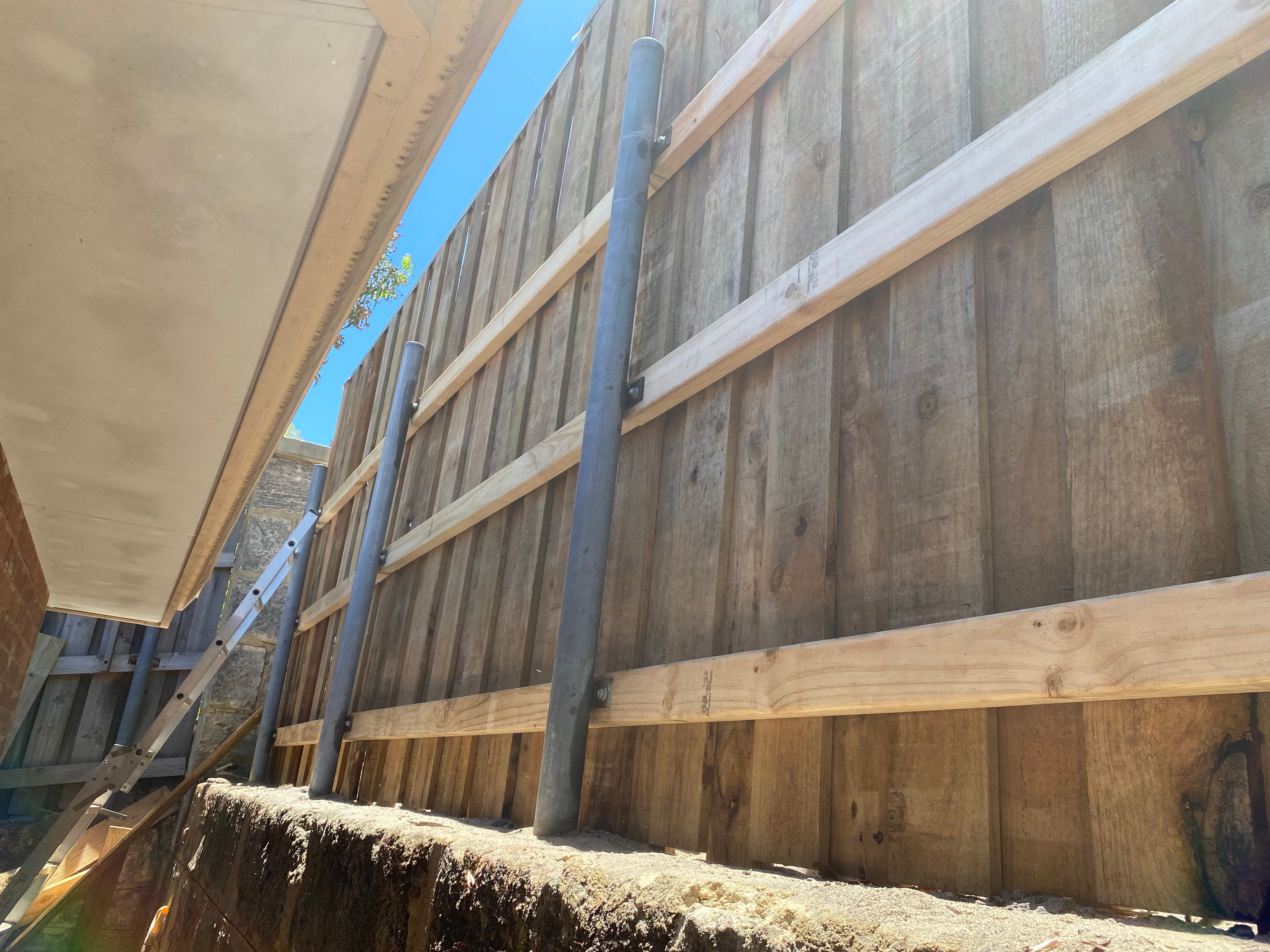 D.I.Y. paling fence Bunnings community