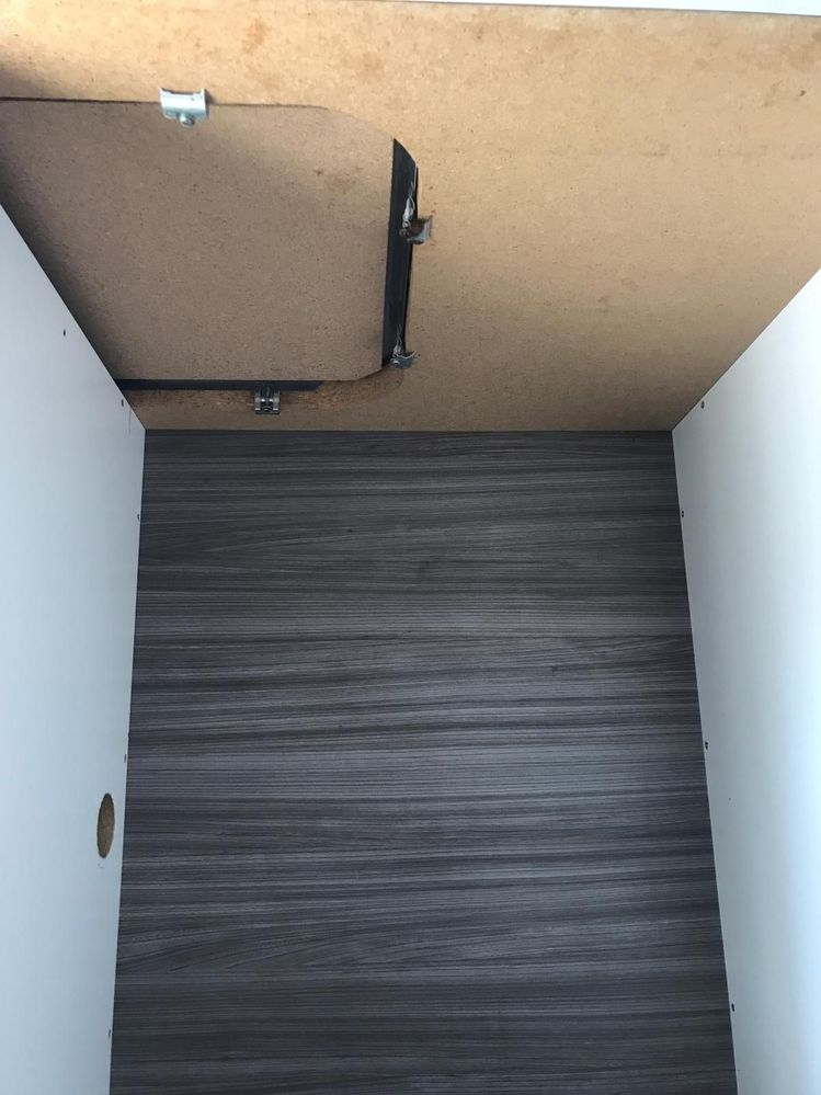 Top of dishwasher space