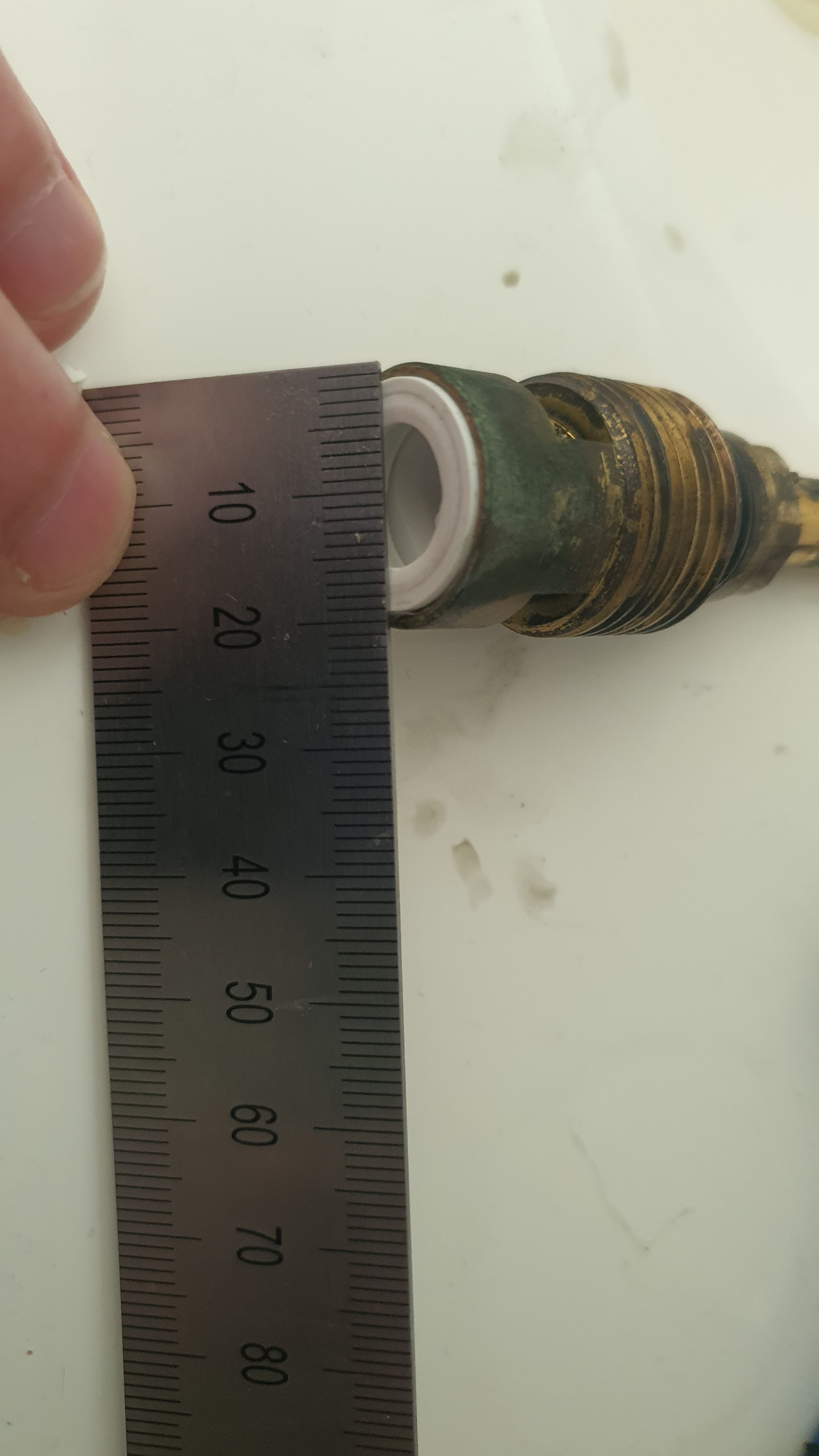 How to replace old basin tap spindle? Bunnings community