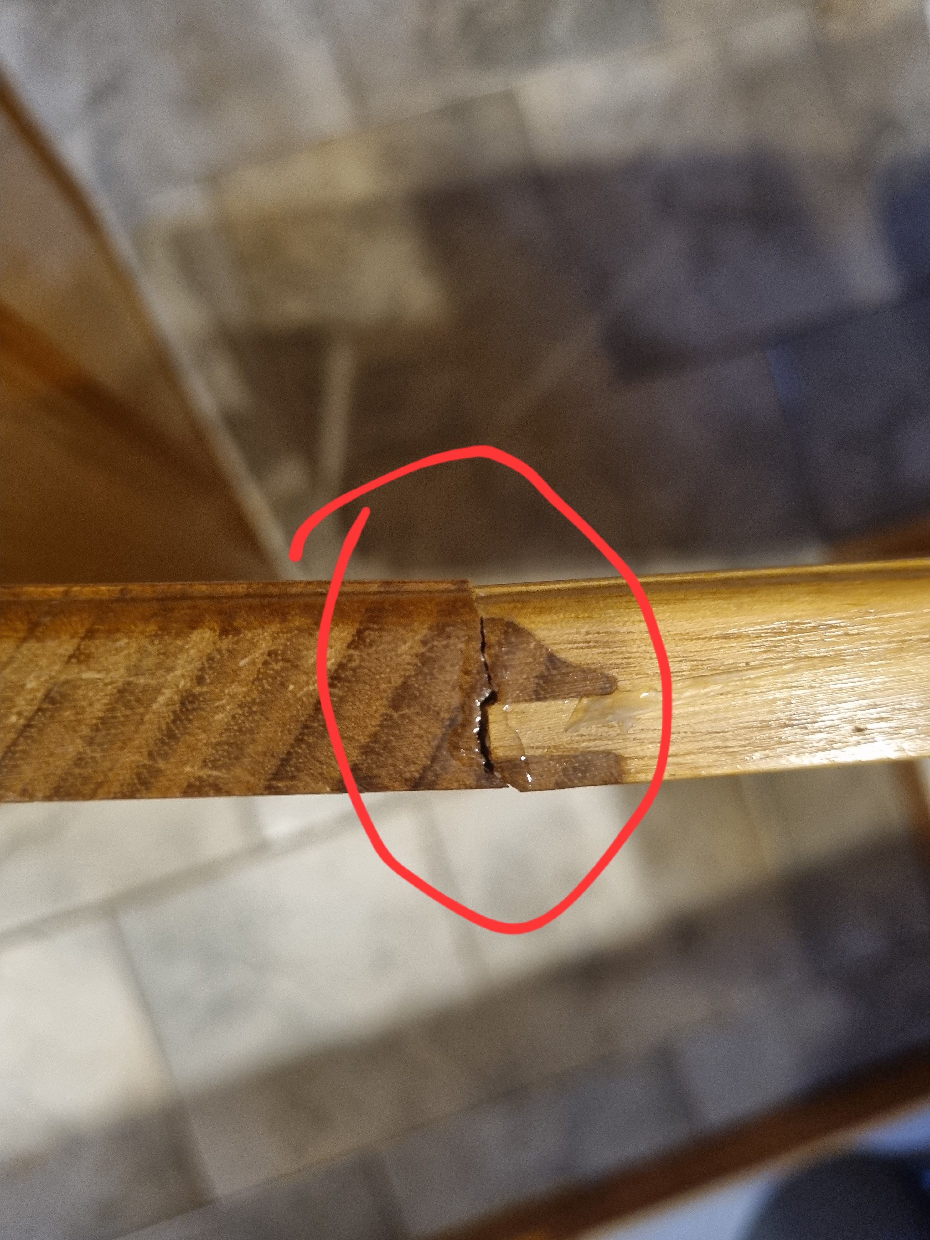 How to fix cracked wooden kitchen cabine... | Bunnings Workshop community