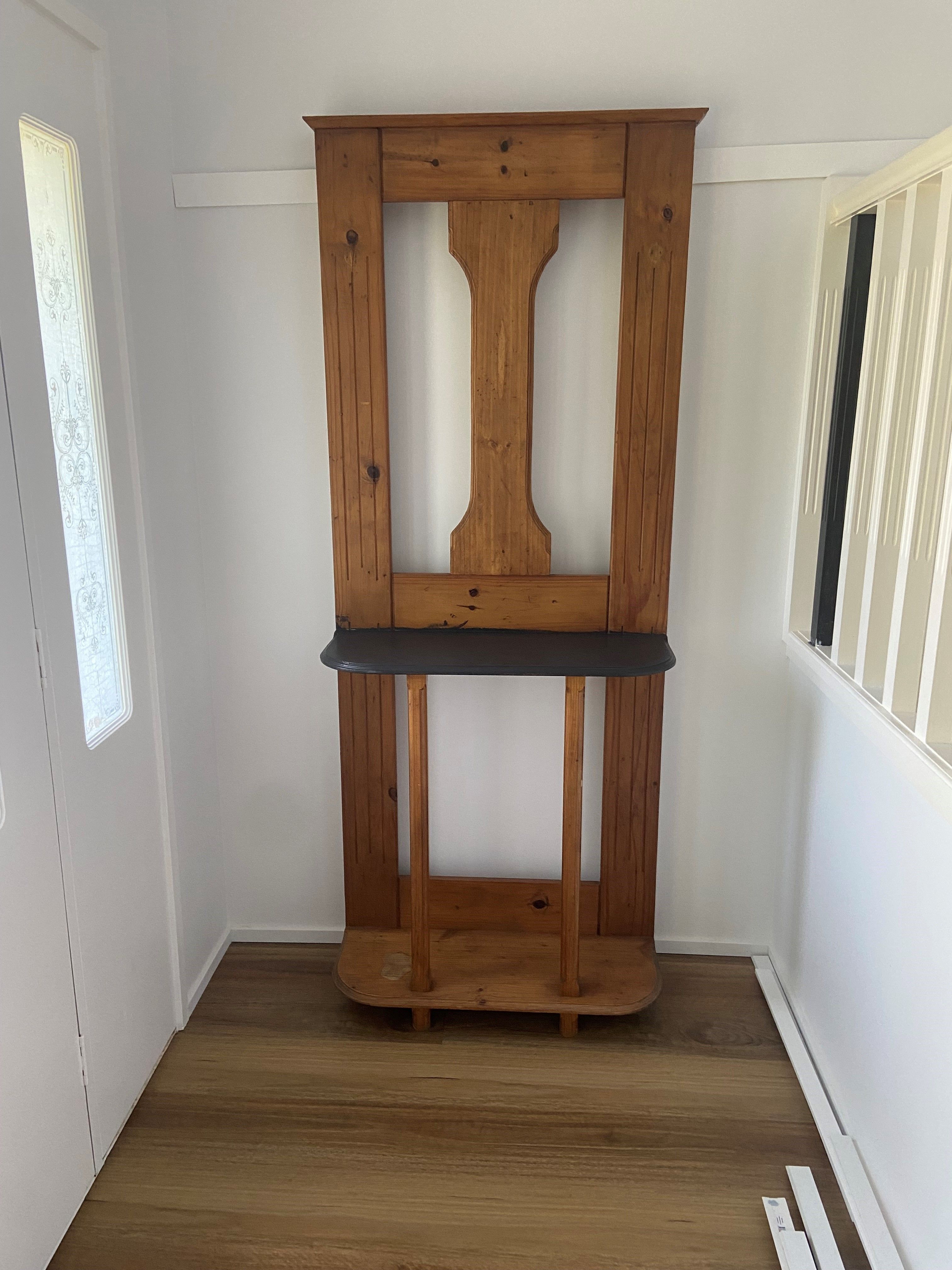 How to upcycle a wooden coat rack? Bunnings community