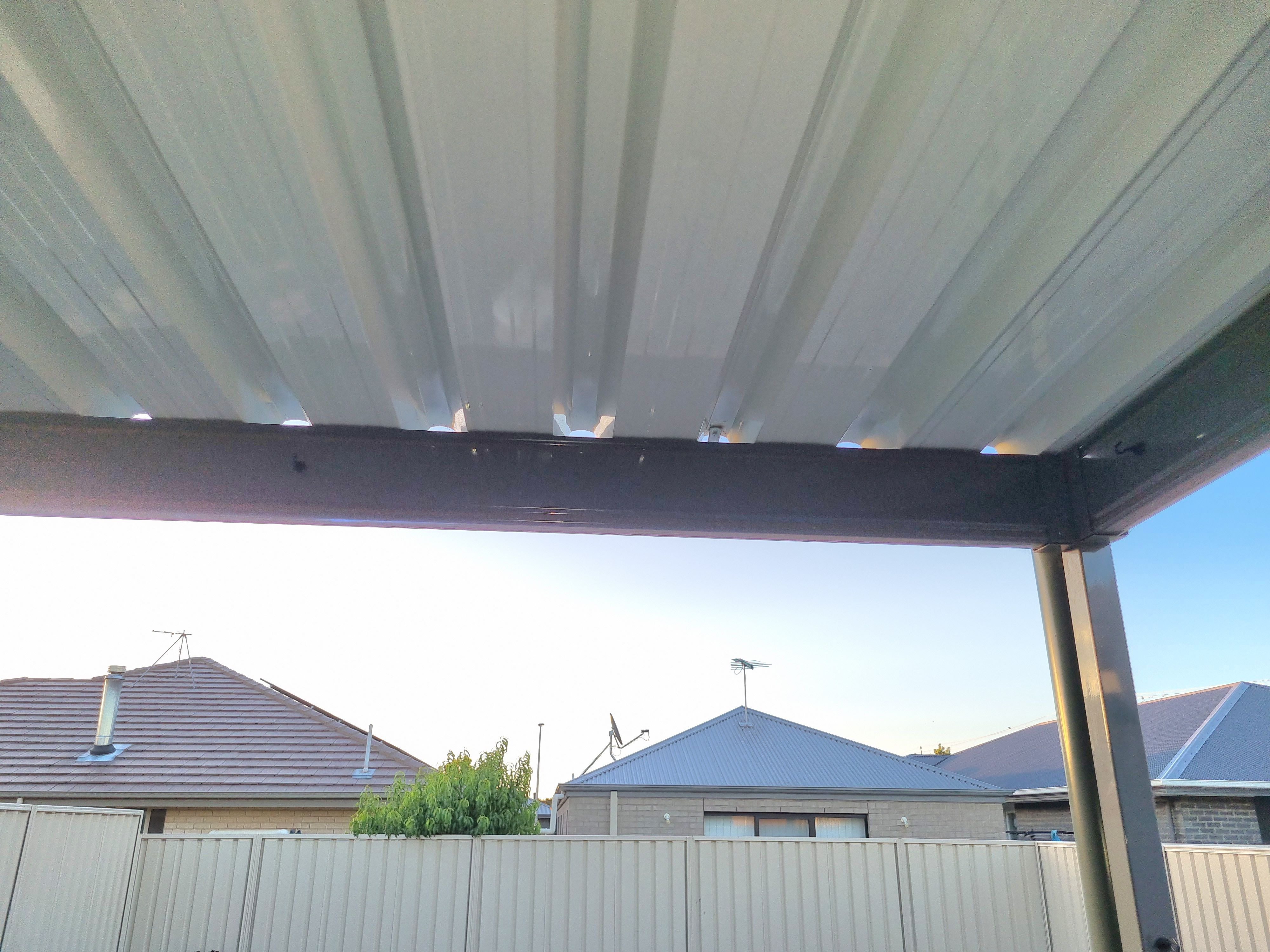 How to attach shade to a pergola? Bunnings community