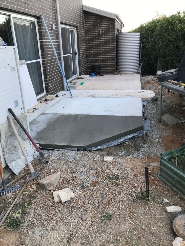 Looking north. 22 sqm in total.