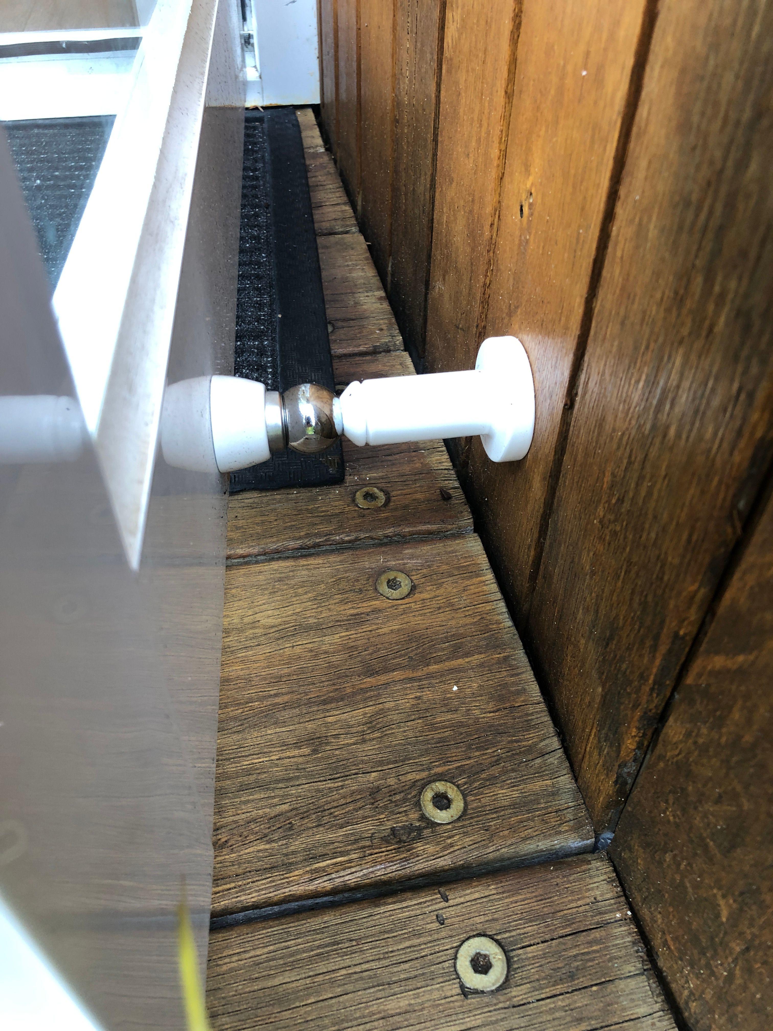 Clear PVC door curtain Bunnings community