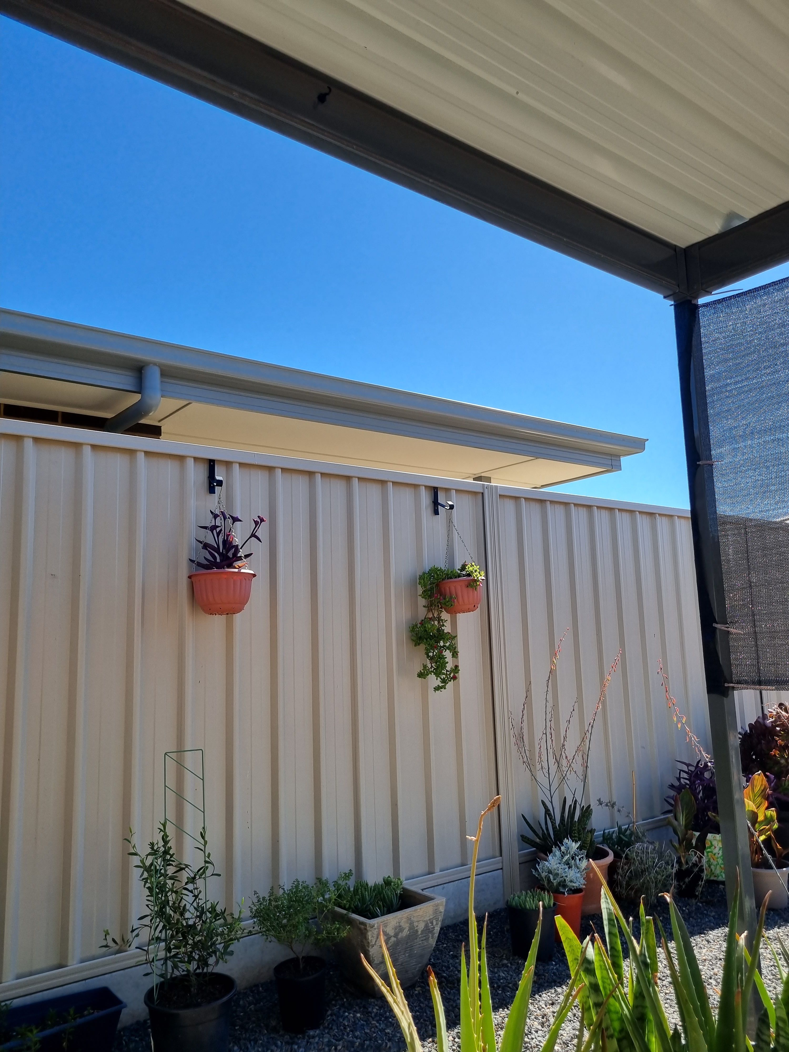 How to attach shade to a pergola? Bunnings community