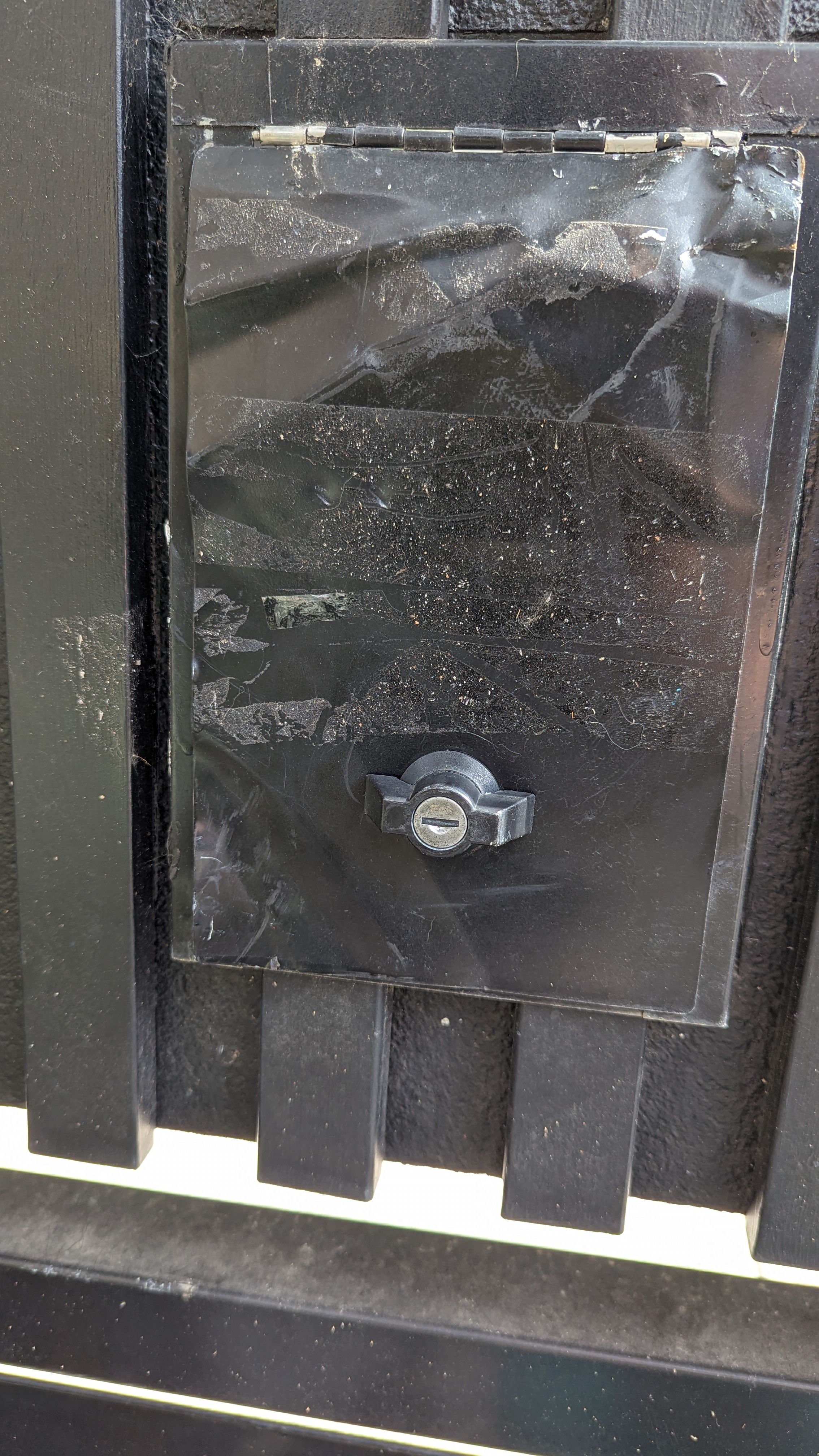 How to repair mailbox interfering slidin... Bunnings community