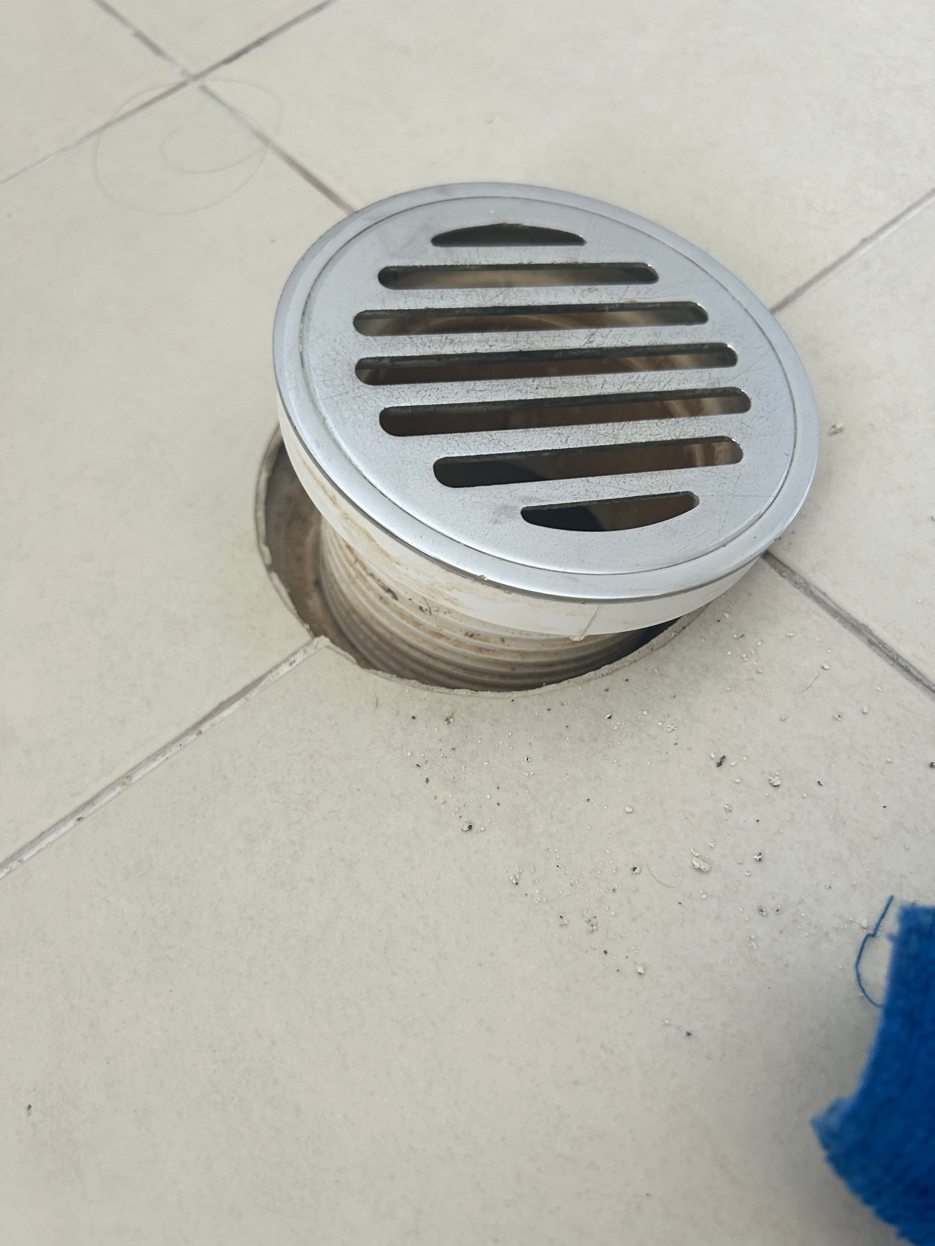 How to fix a loose shower waste? Bunnings community