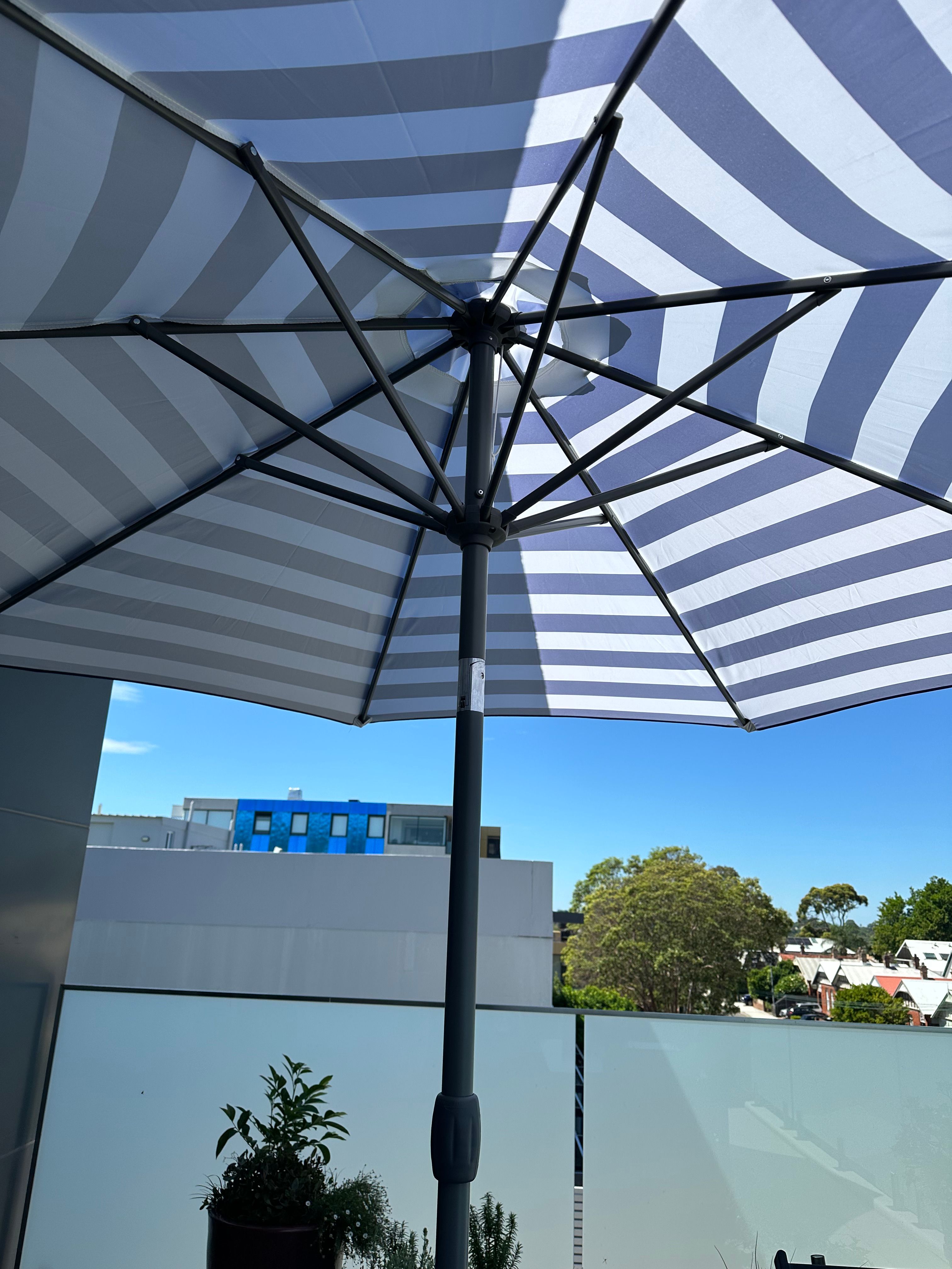 How to right a tilted umbrella? Bunnings community