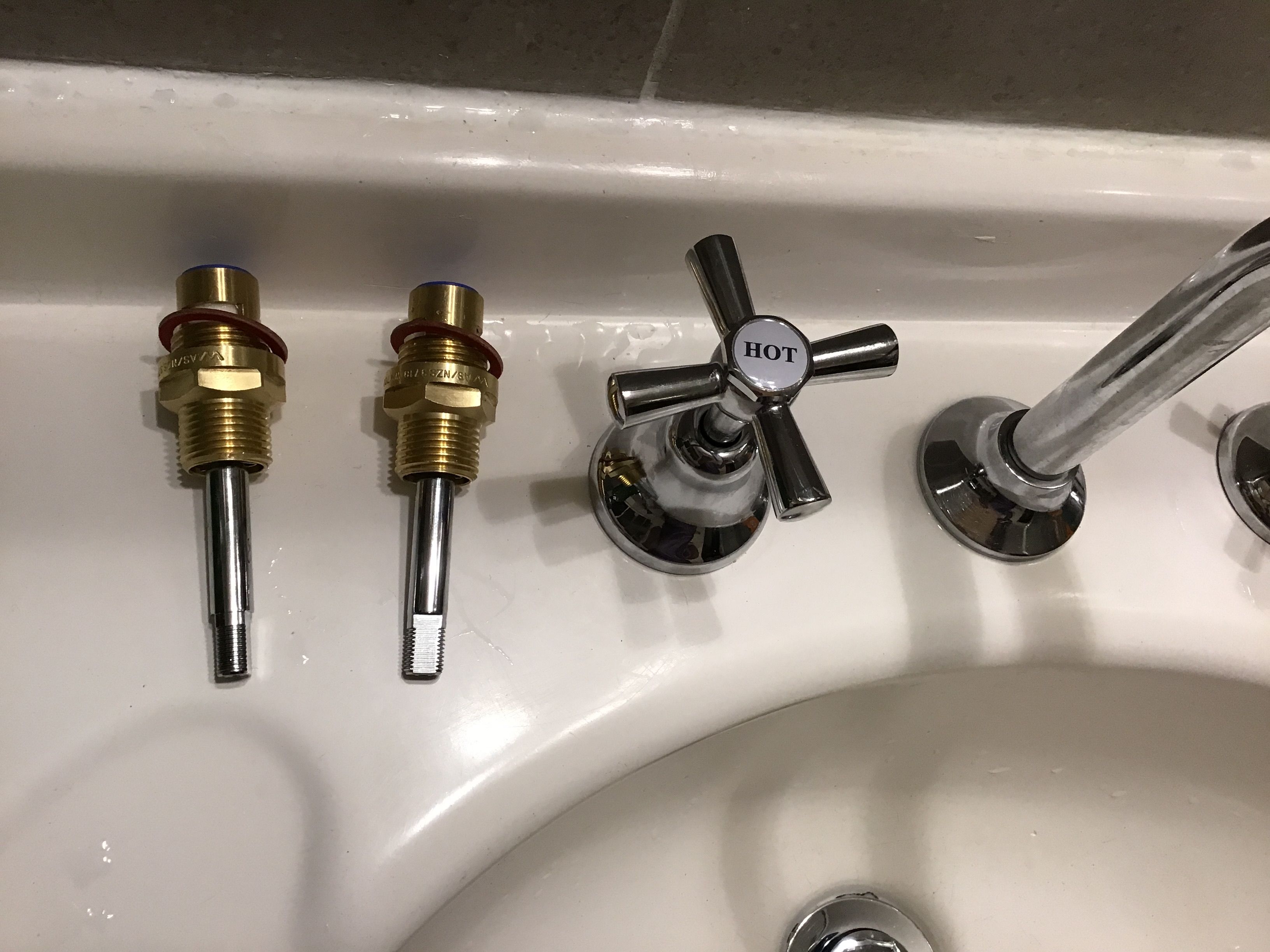 Why are the tap sets spindle parts diffe... Bunnings community