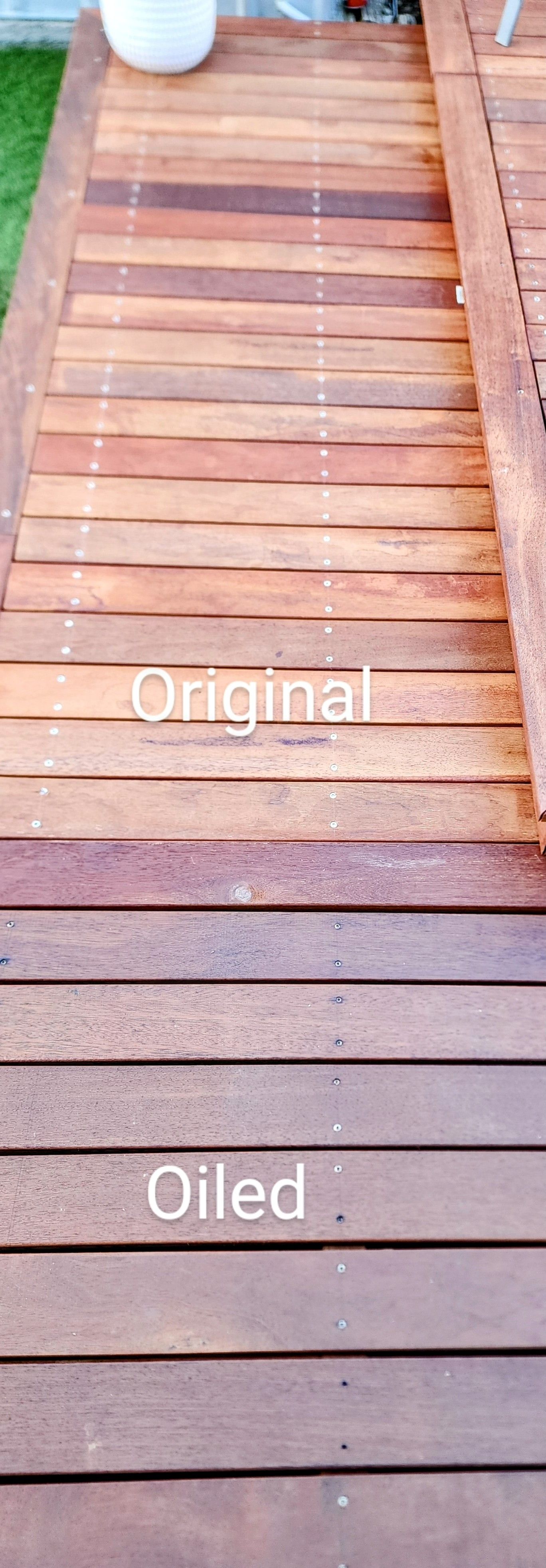 Why is my deck a faded colour after deck... Bunnings community