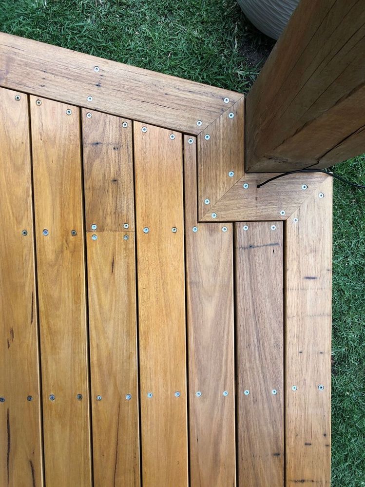 Spotted gum damage replacement fixed