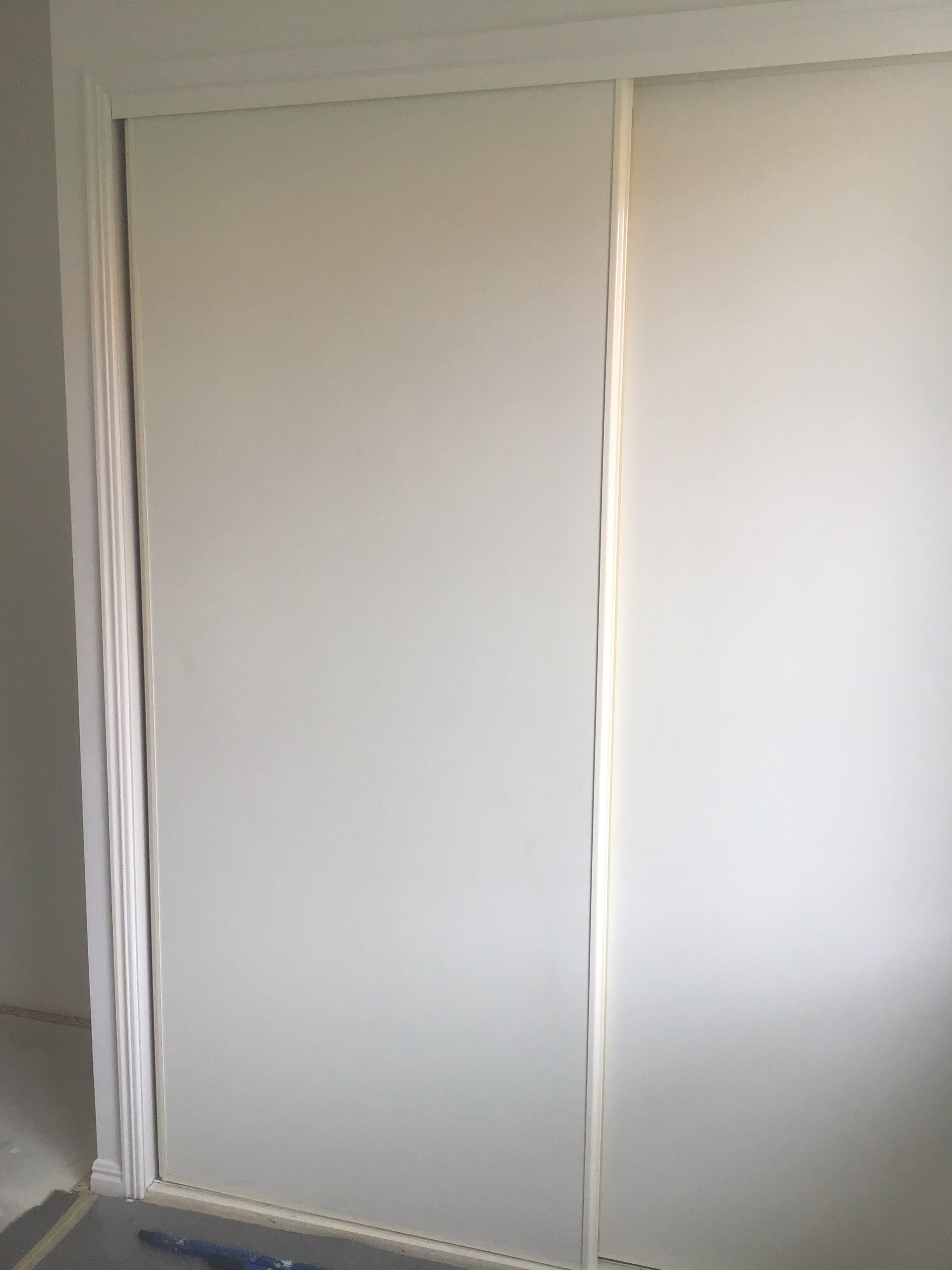 How to paint over vinyl sliding wardrobe... Bunnings community