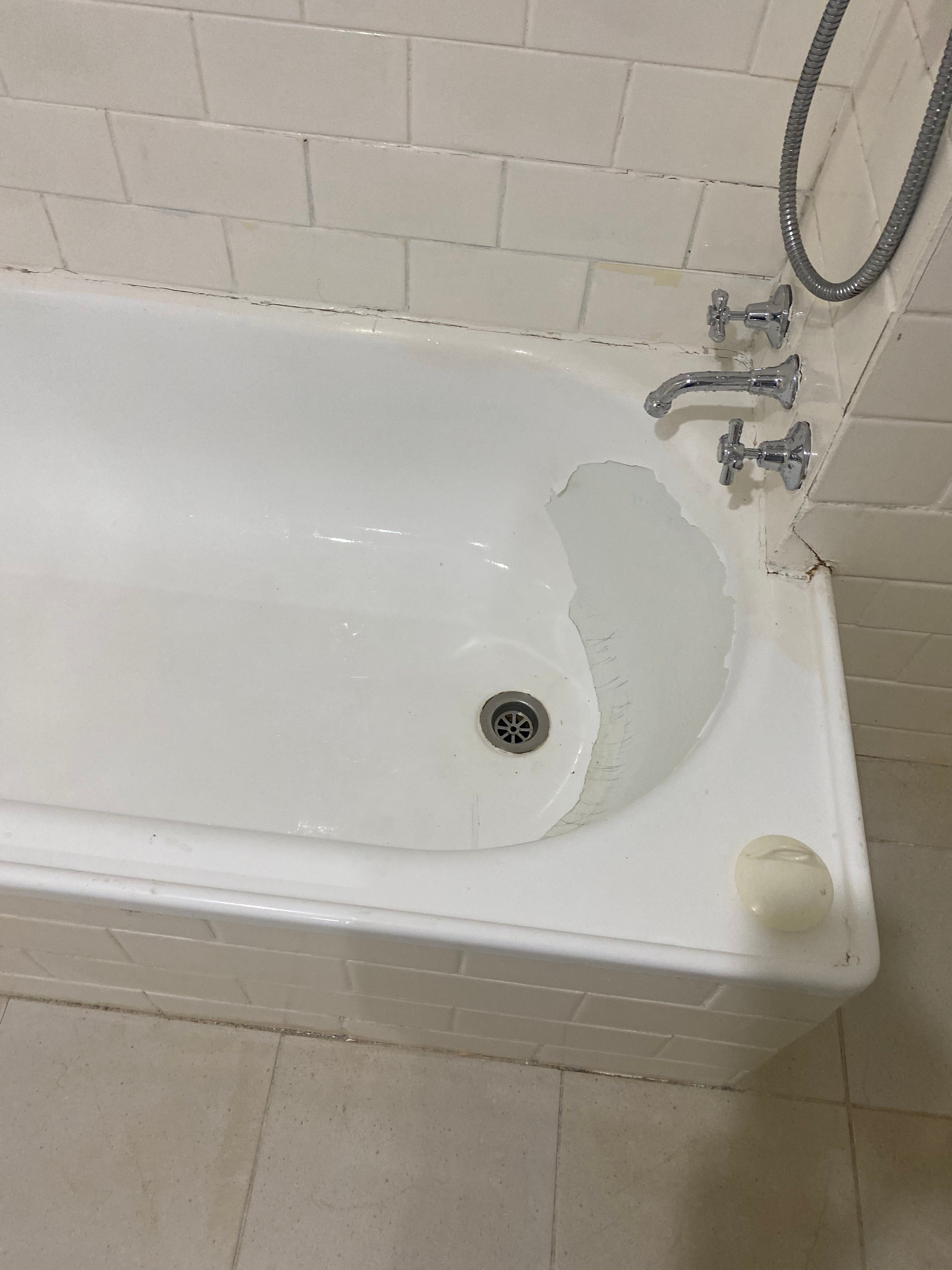 How to reenamel bath? Bunnings community