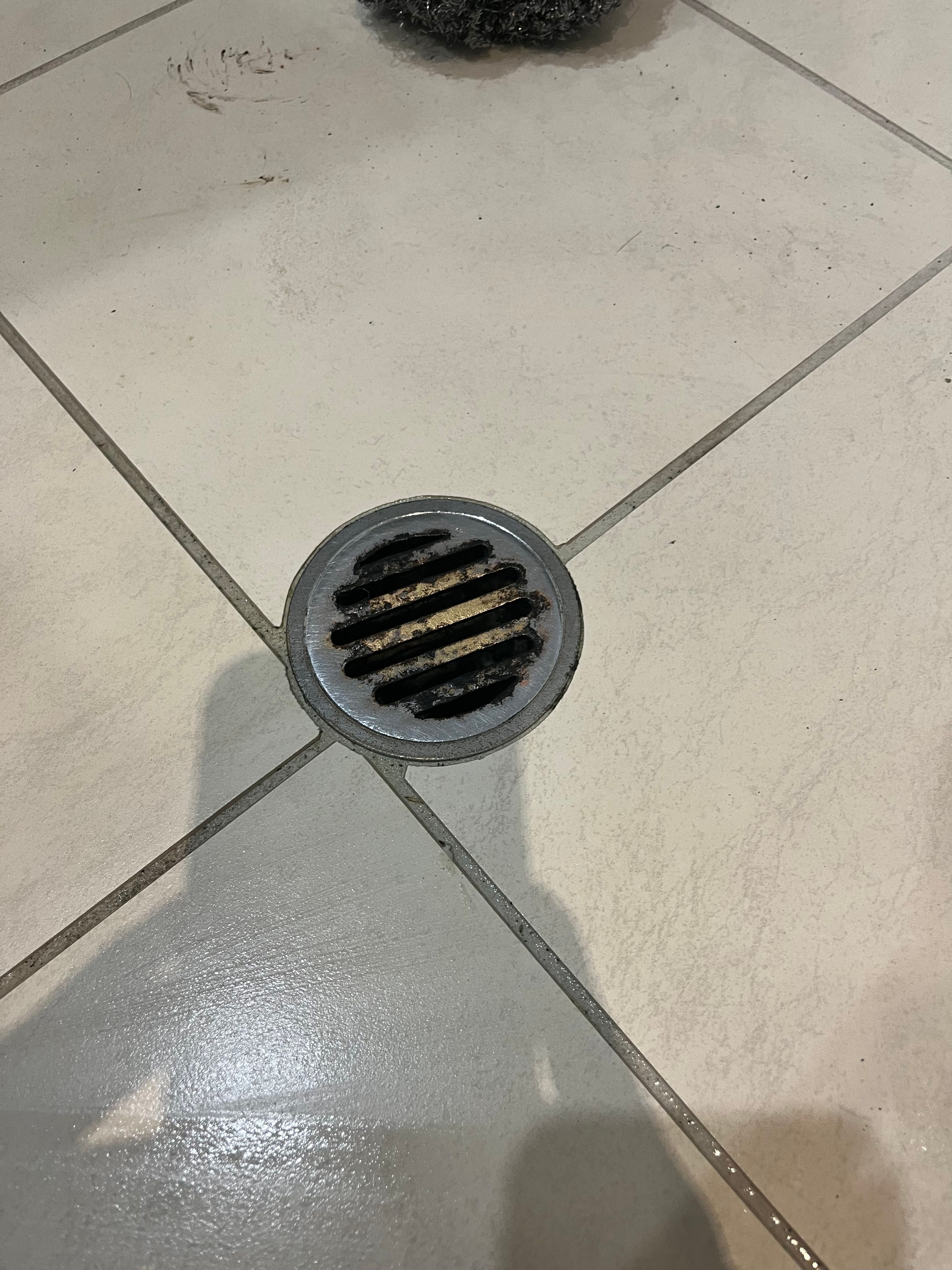 How to clean bathroom floor grate? Bunnings community
