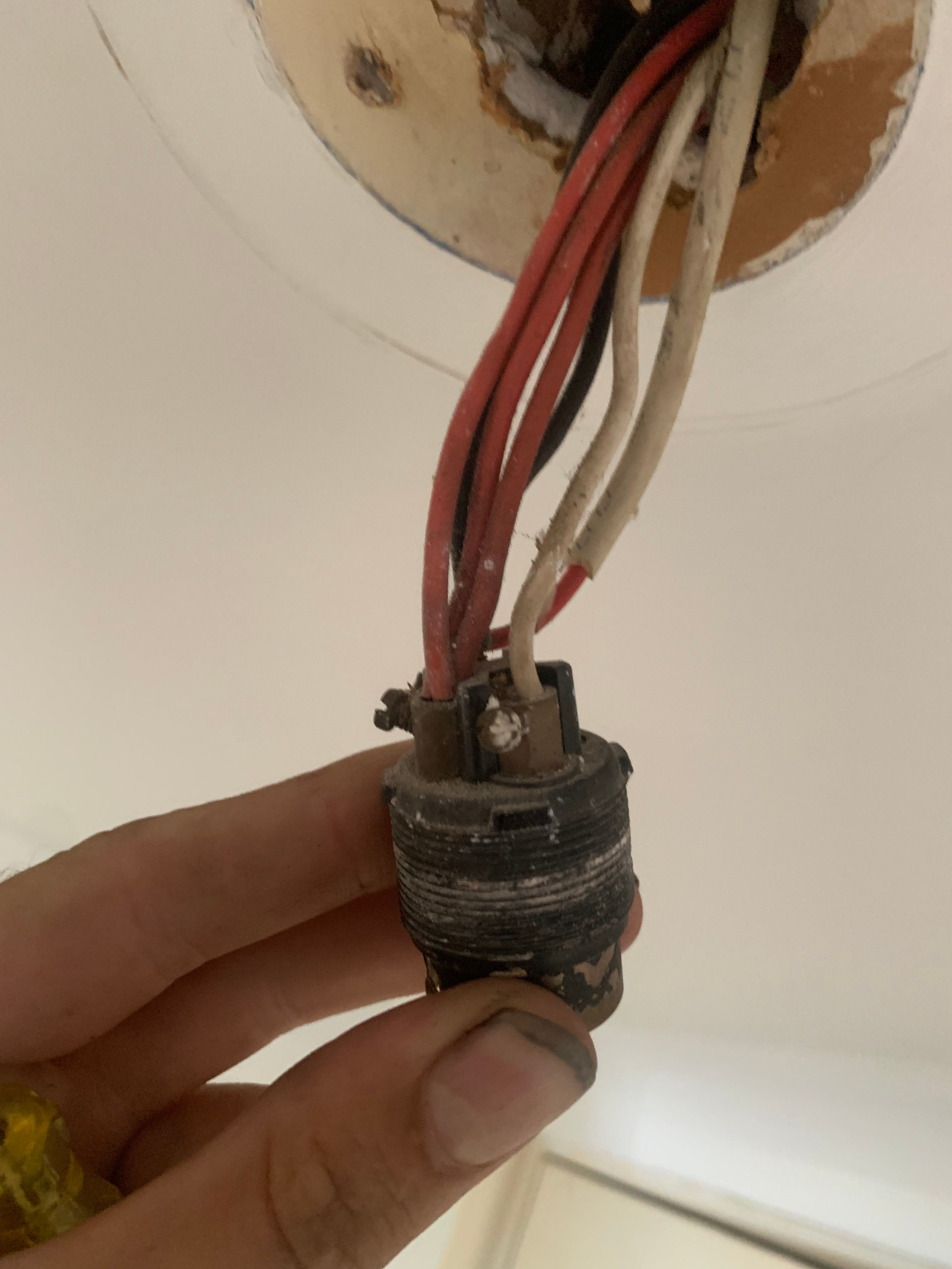 How to wire in a new light pendant to ol... Bunnings community
