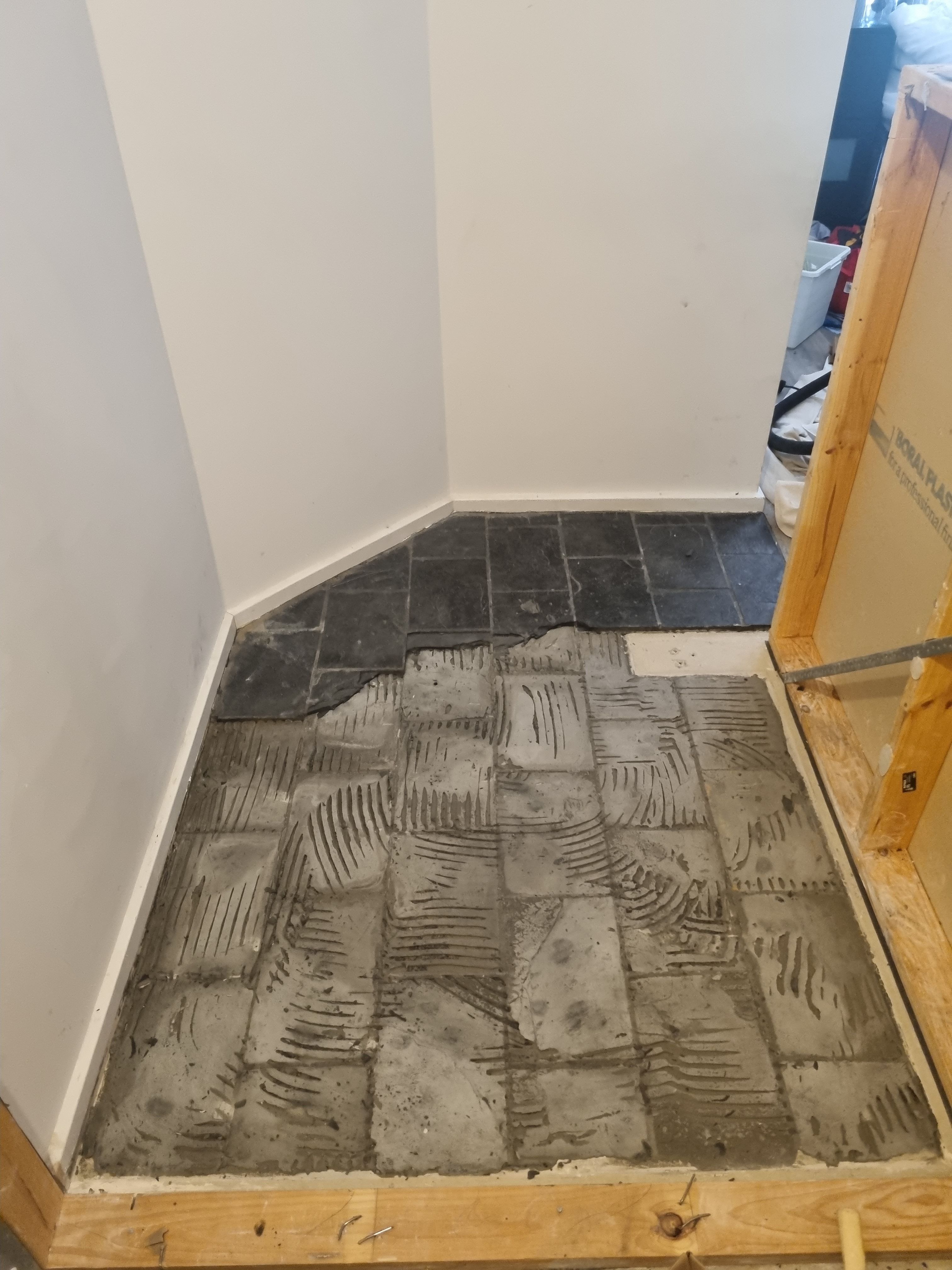 How to remove slate tile flooring? Bunnings community