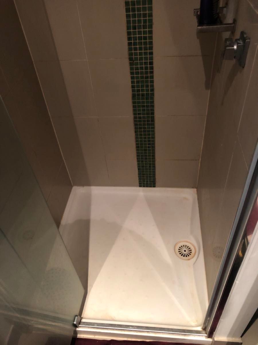How to fix chip in shower basin? Bunnings community