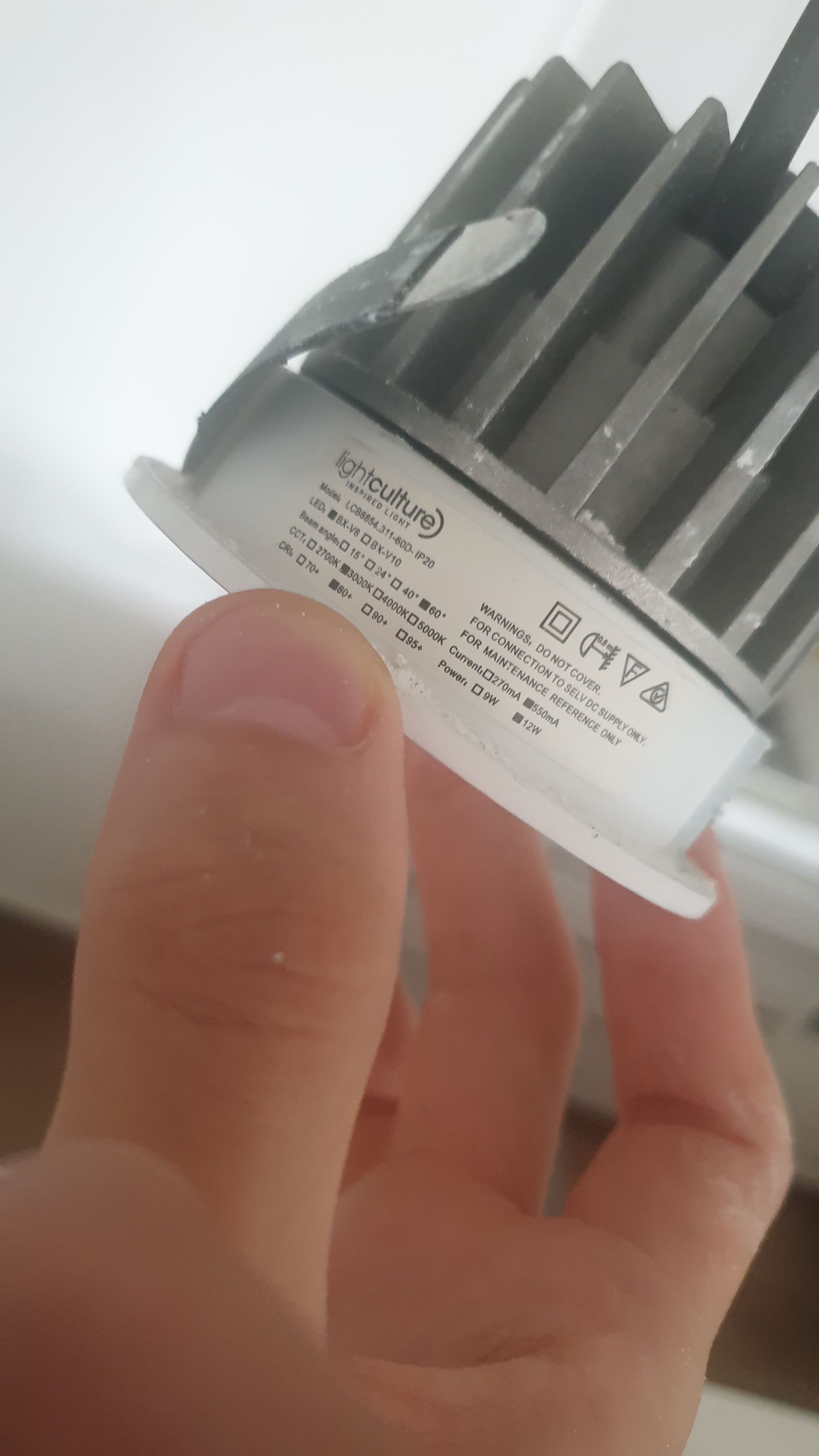 How to replace LED power supply? Bunnings community
