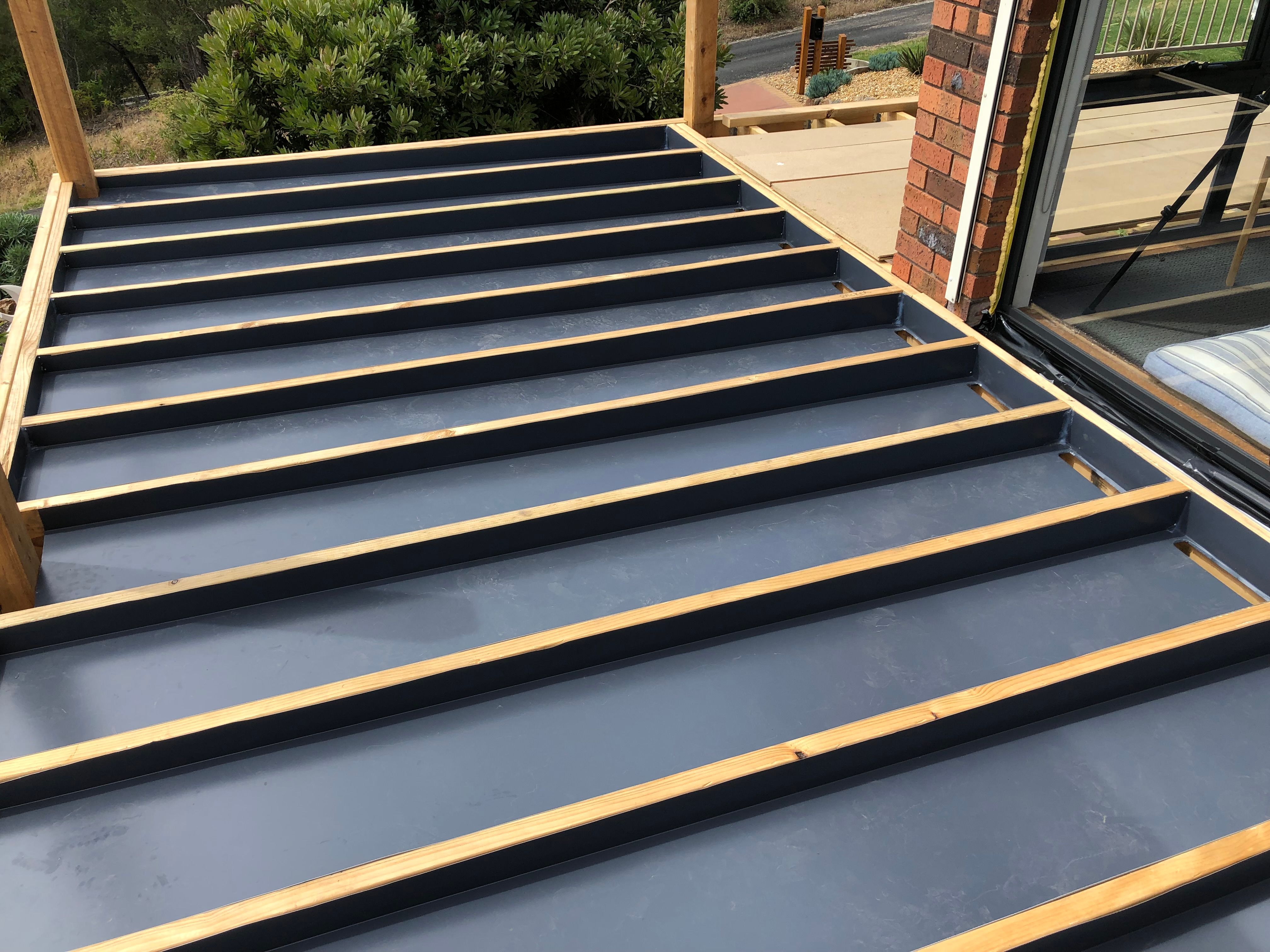 How to waterproof under deck? Bunnings community