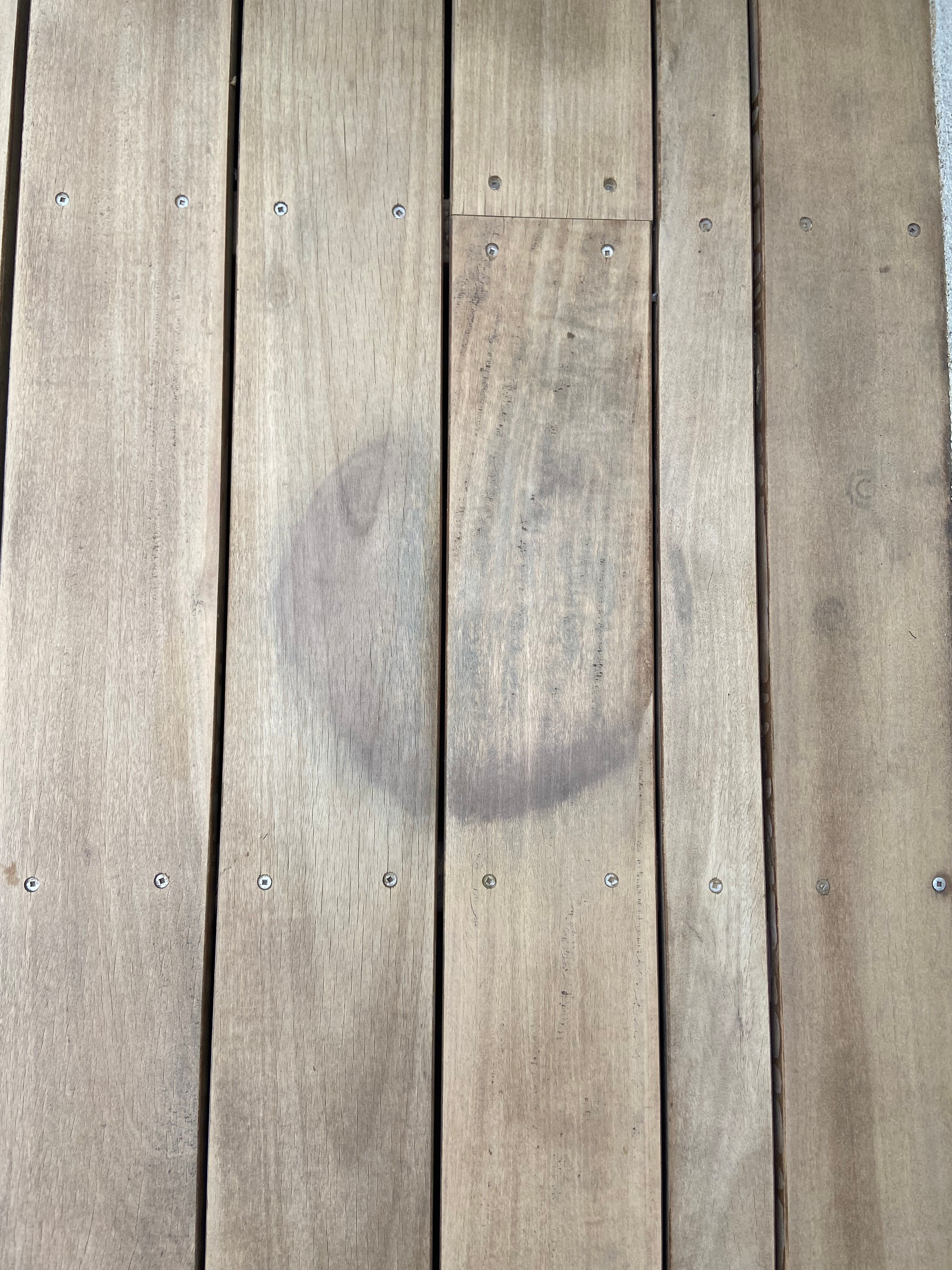 How to remove pot plant stains on deck? Bunnings community