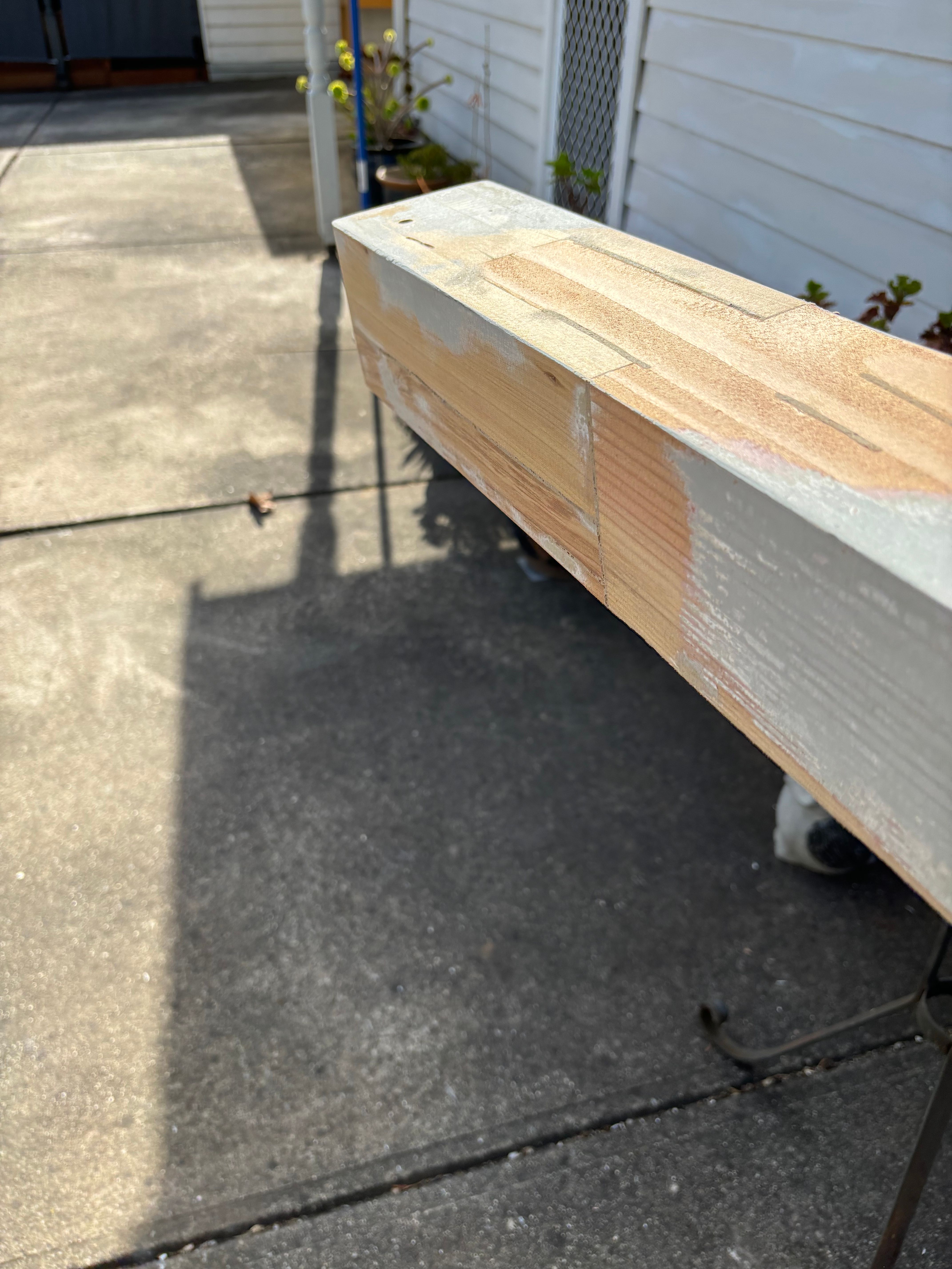 How to repair rotten timber post on deck... Bunnings community