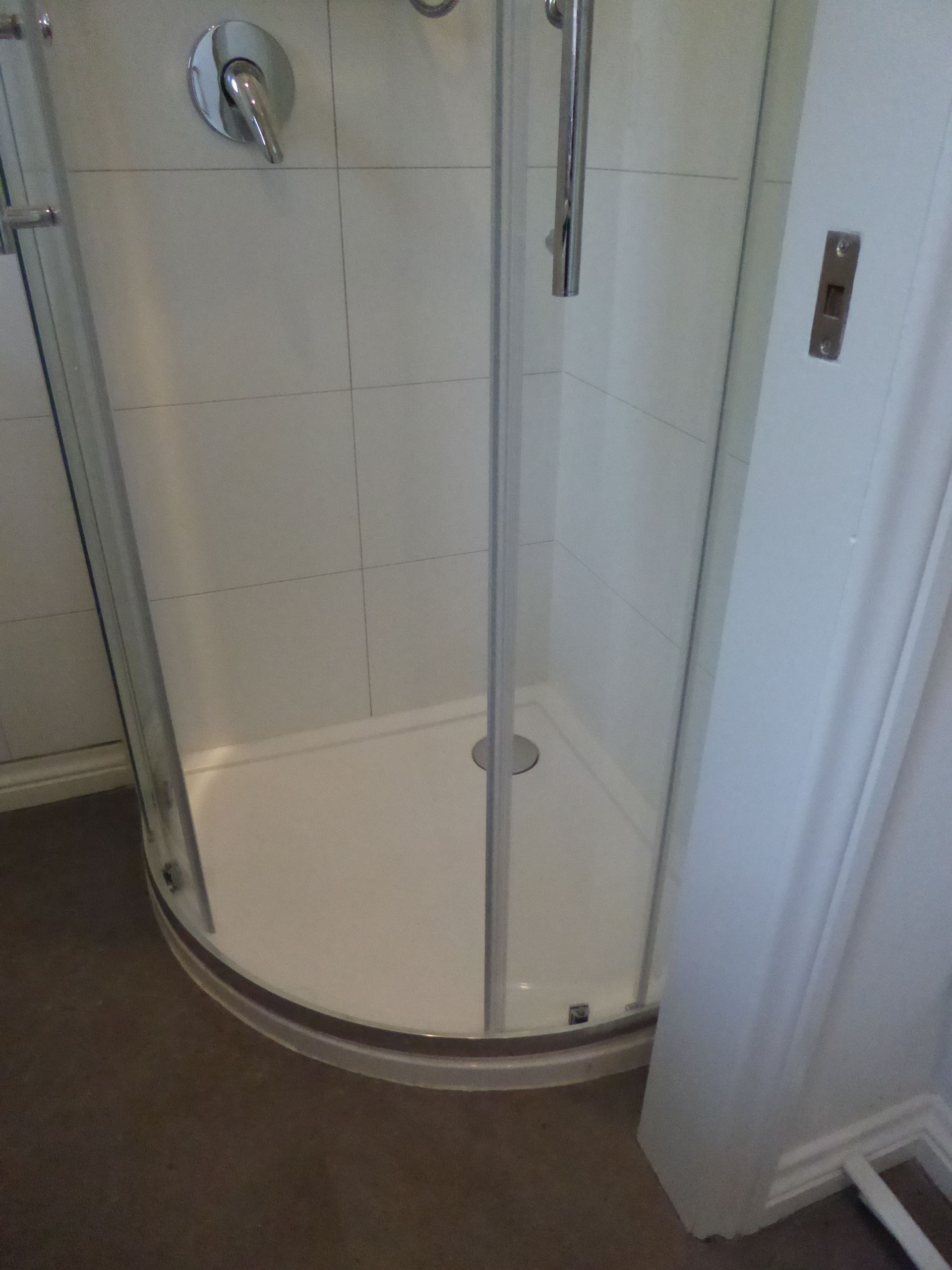 How to fix peeling acrylic shower base? Bunnings community