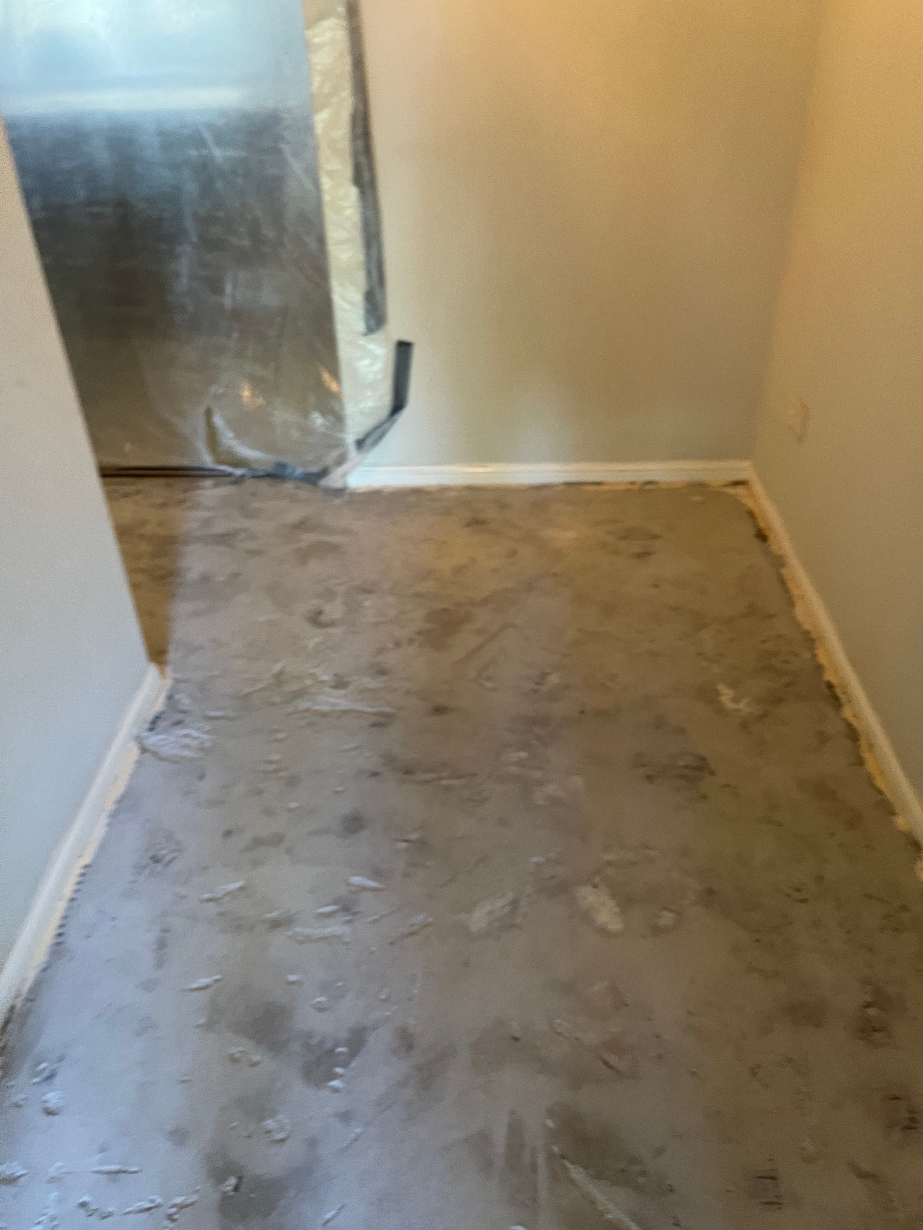 How to fix holes in floor before laying ... | Bunnings Workshop community