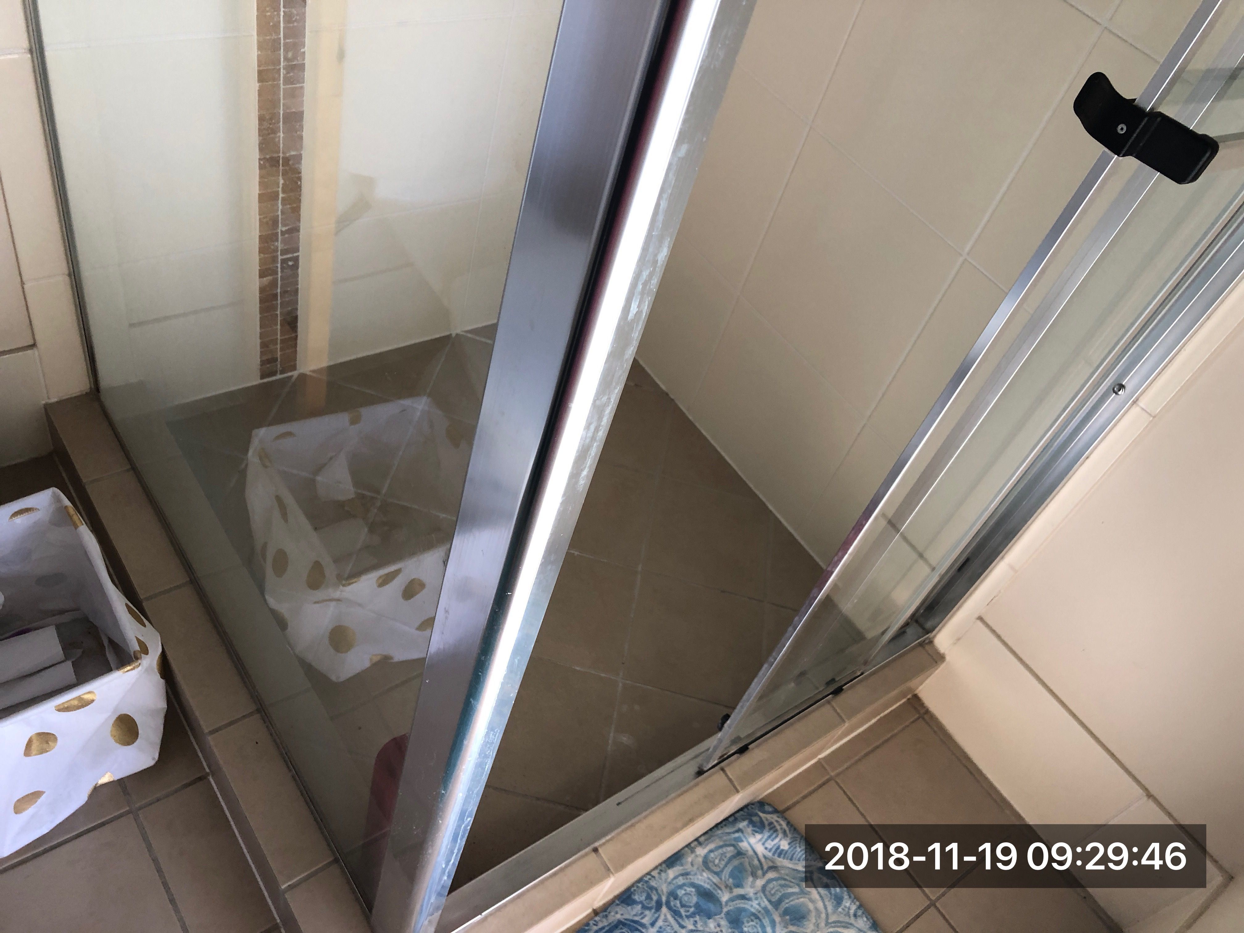 Shower door not opening freely Bunnings community