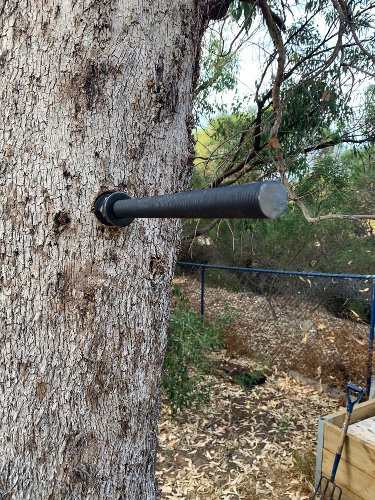 the washers held in place by nut reduce torsional movement