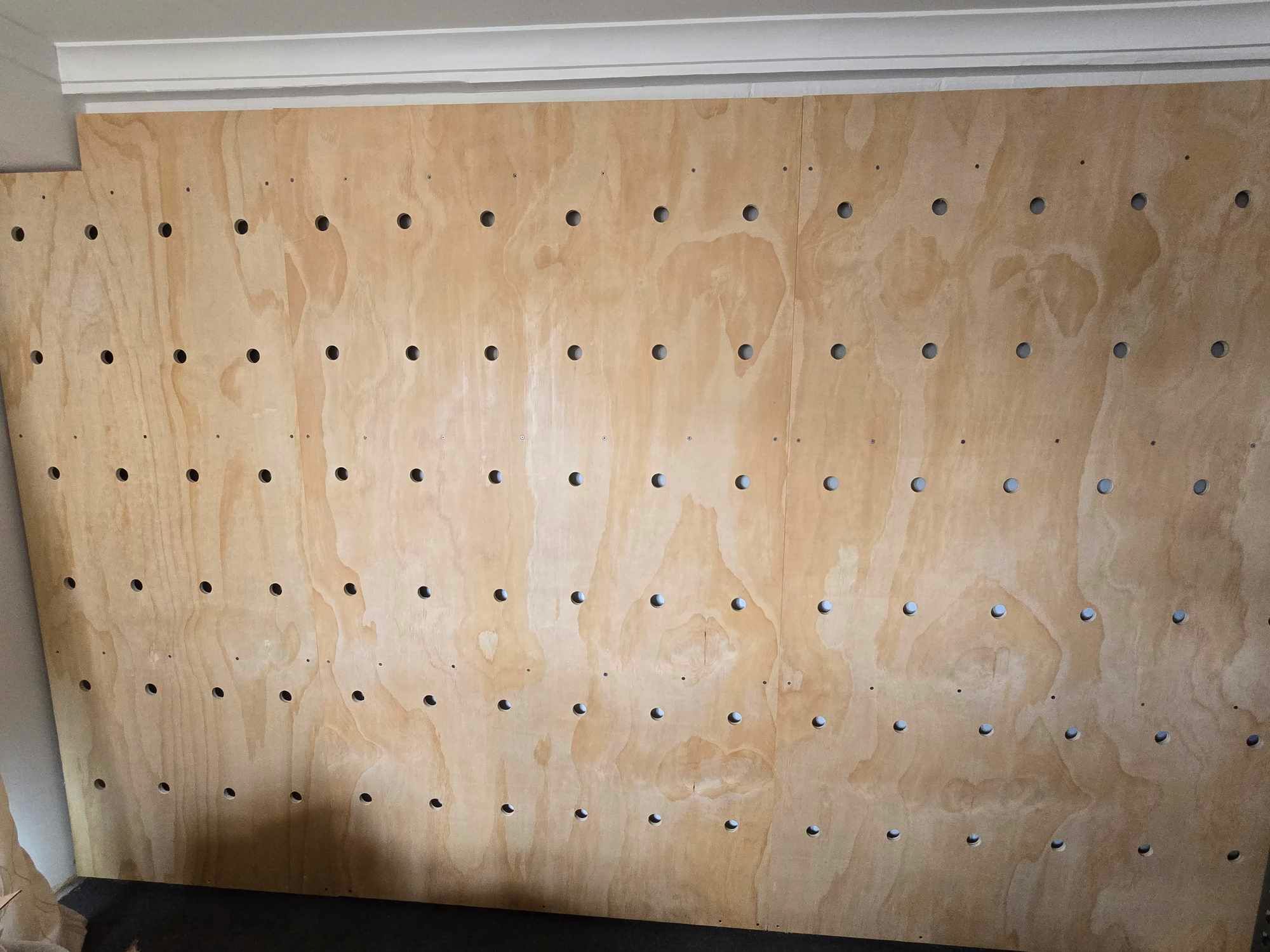 How to attach plywood to concrete blocks... Bunnings community