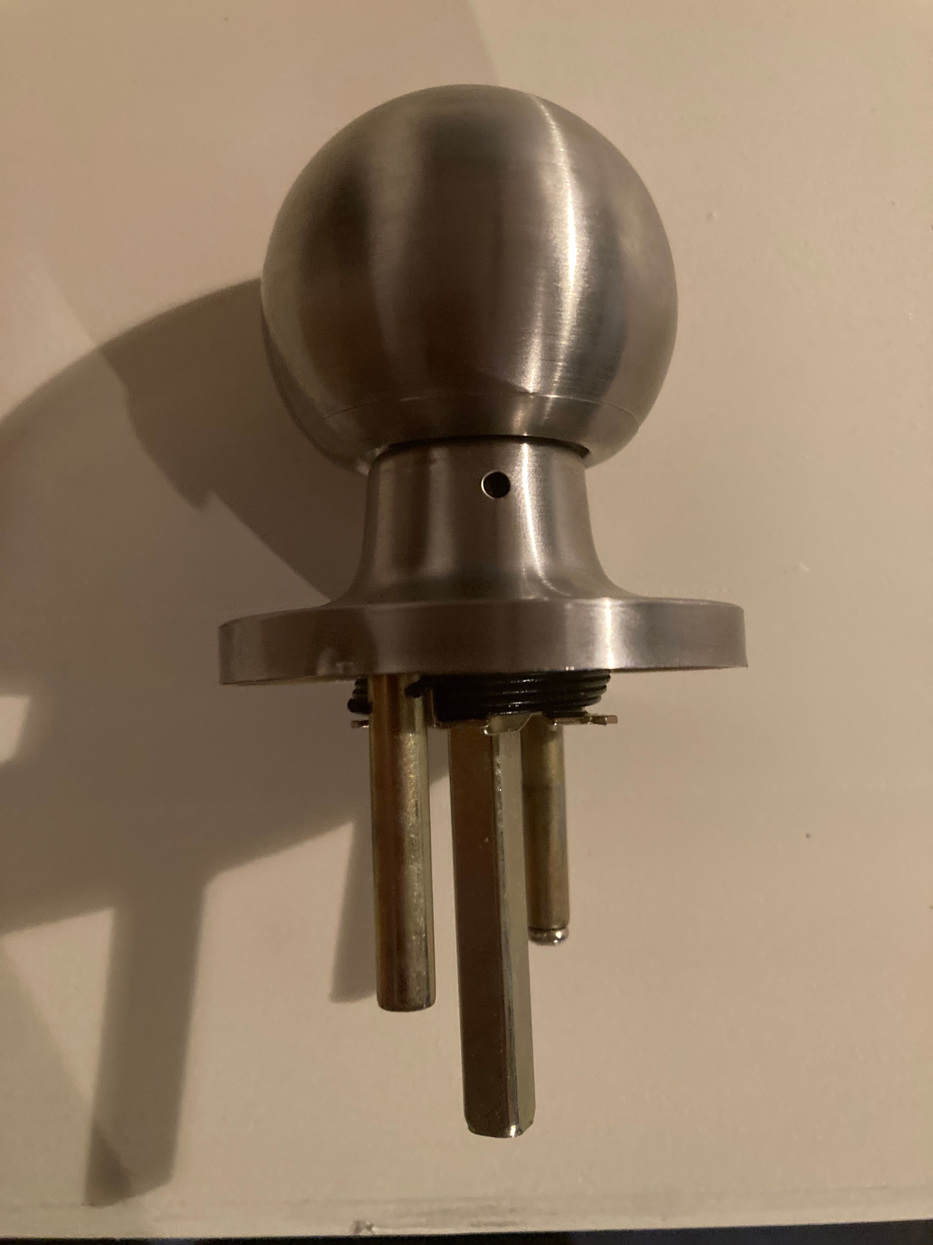 How to install Ikonic door knobs? Bunnings community