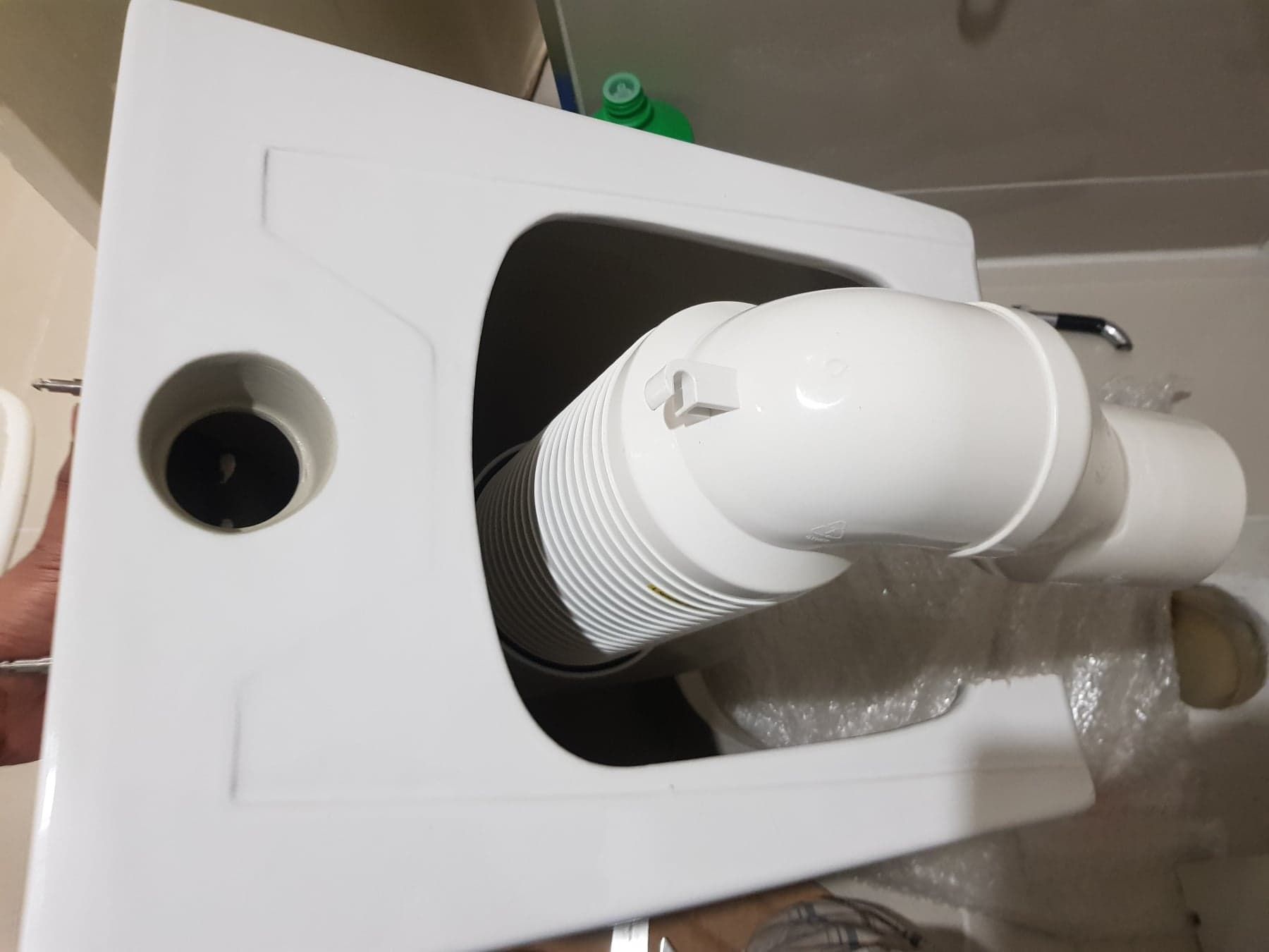 Toilet pan installation without screw Bunnings community