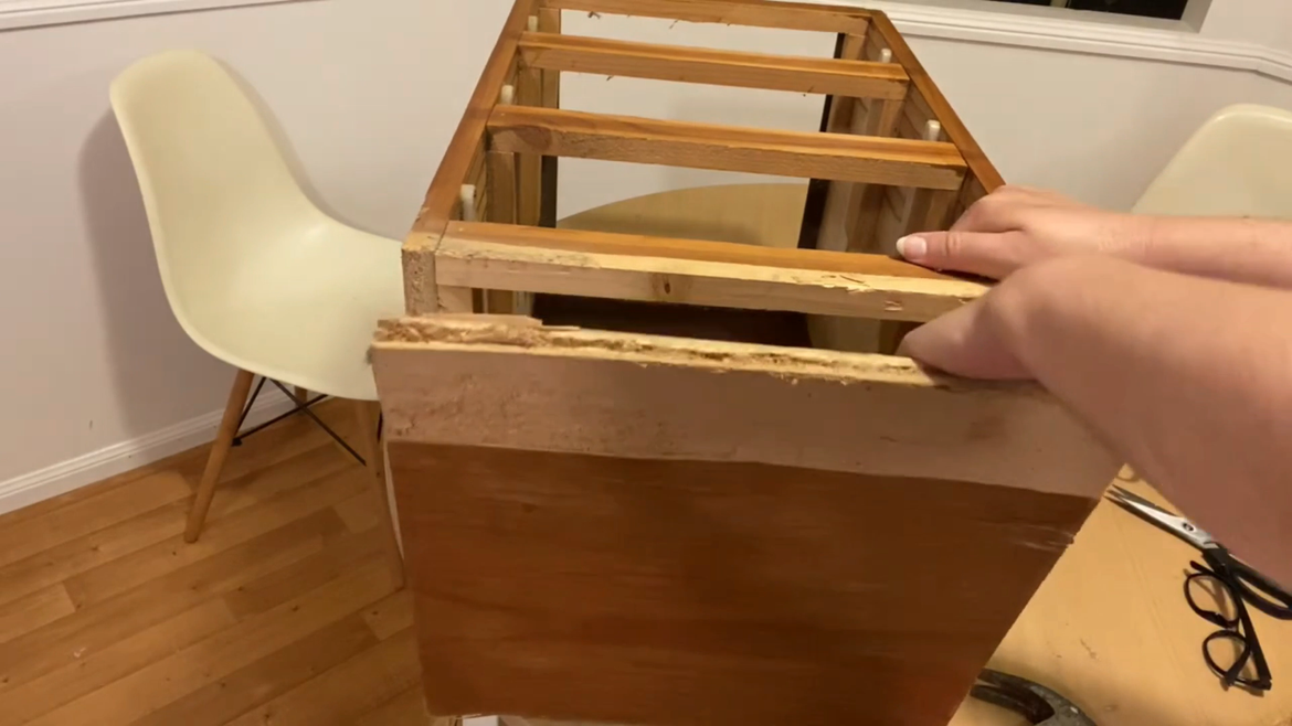 Trying to pull the top off but it was satisfying!