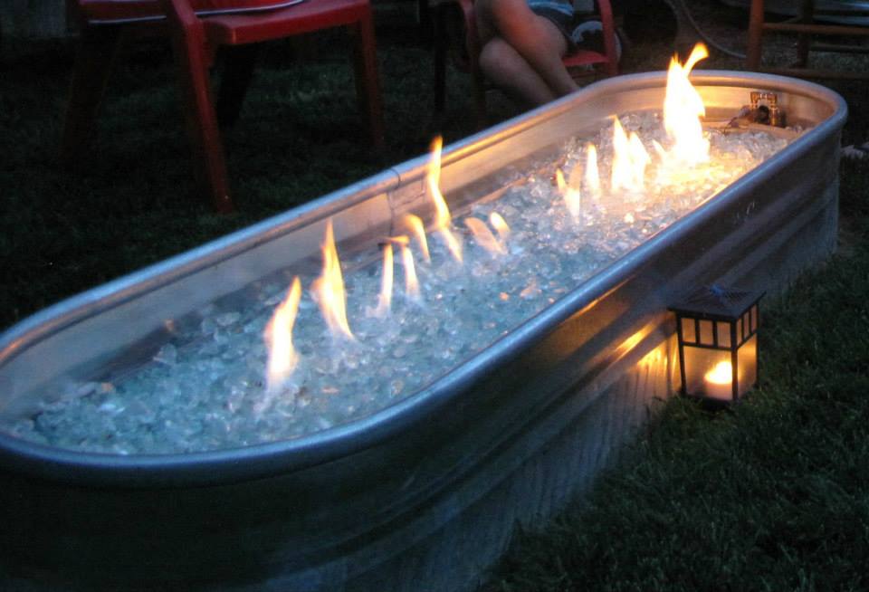 D I Y Fire Pit Ideas Bunnings, Building A Gas Fire Pit Table