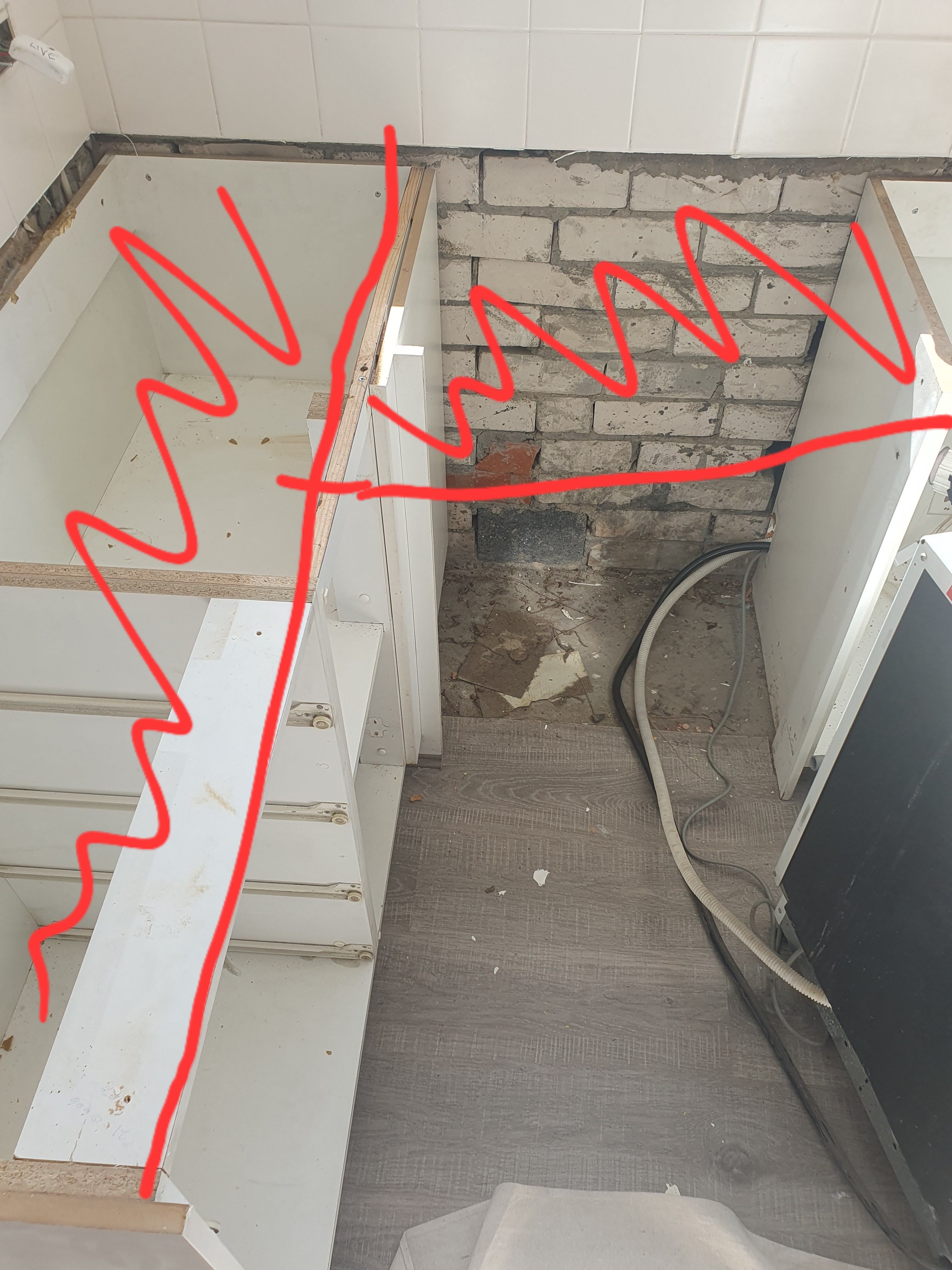 How to install Kaboodle Hevea benchtops? Bunnings community