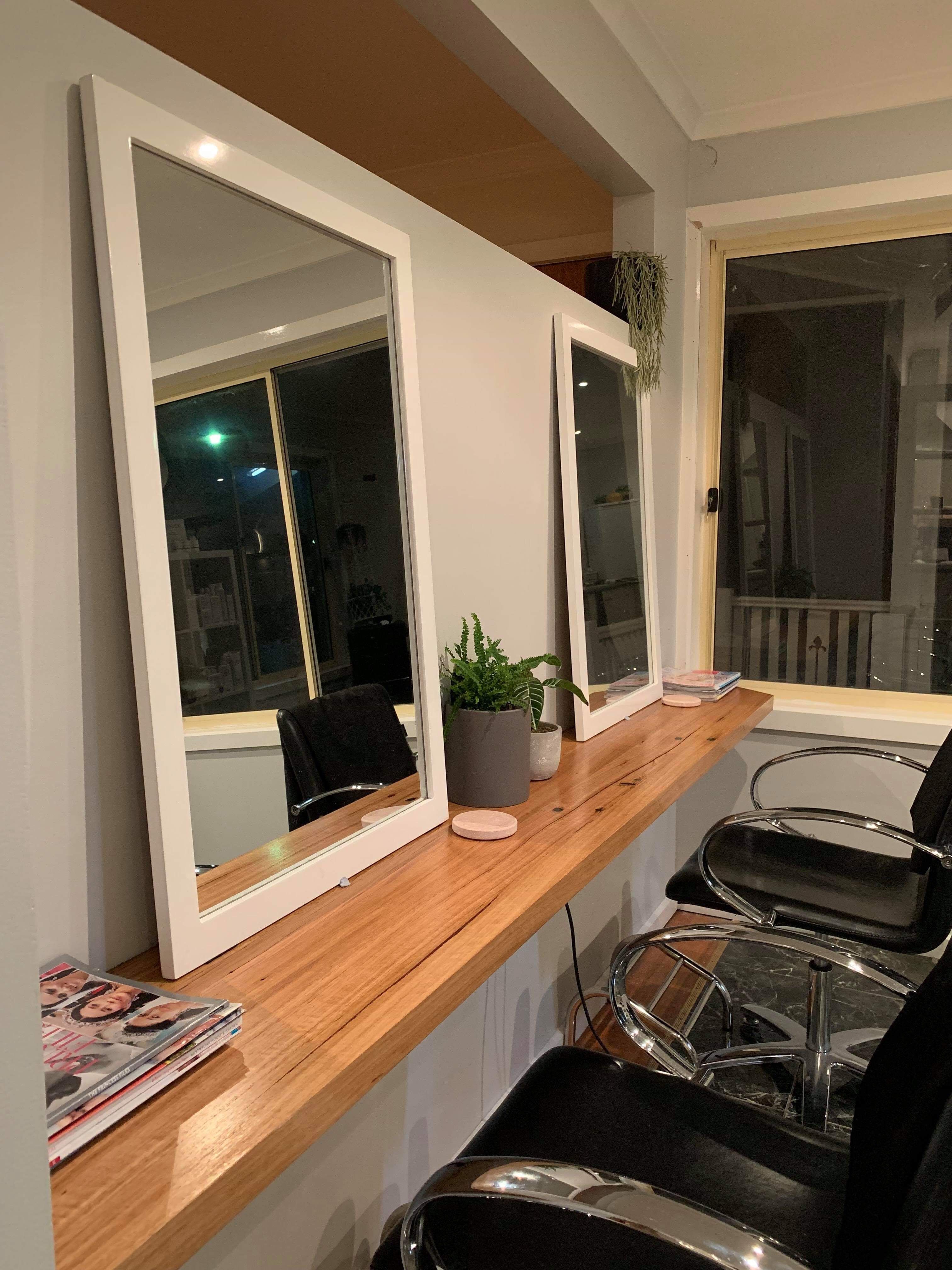 Recycled messmate floating benchtop Bunnings community