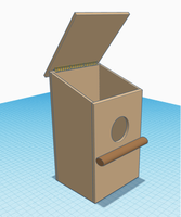 Possum nesting box design