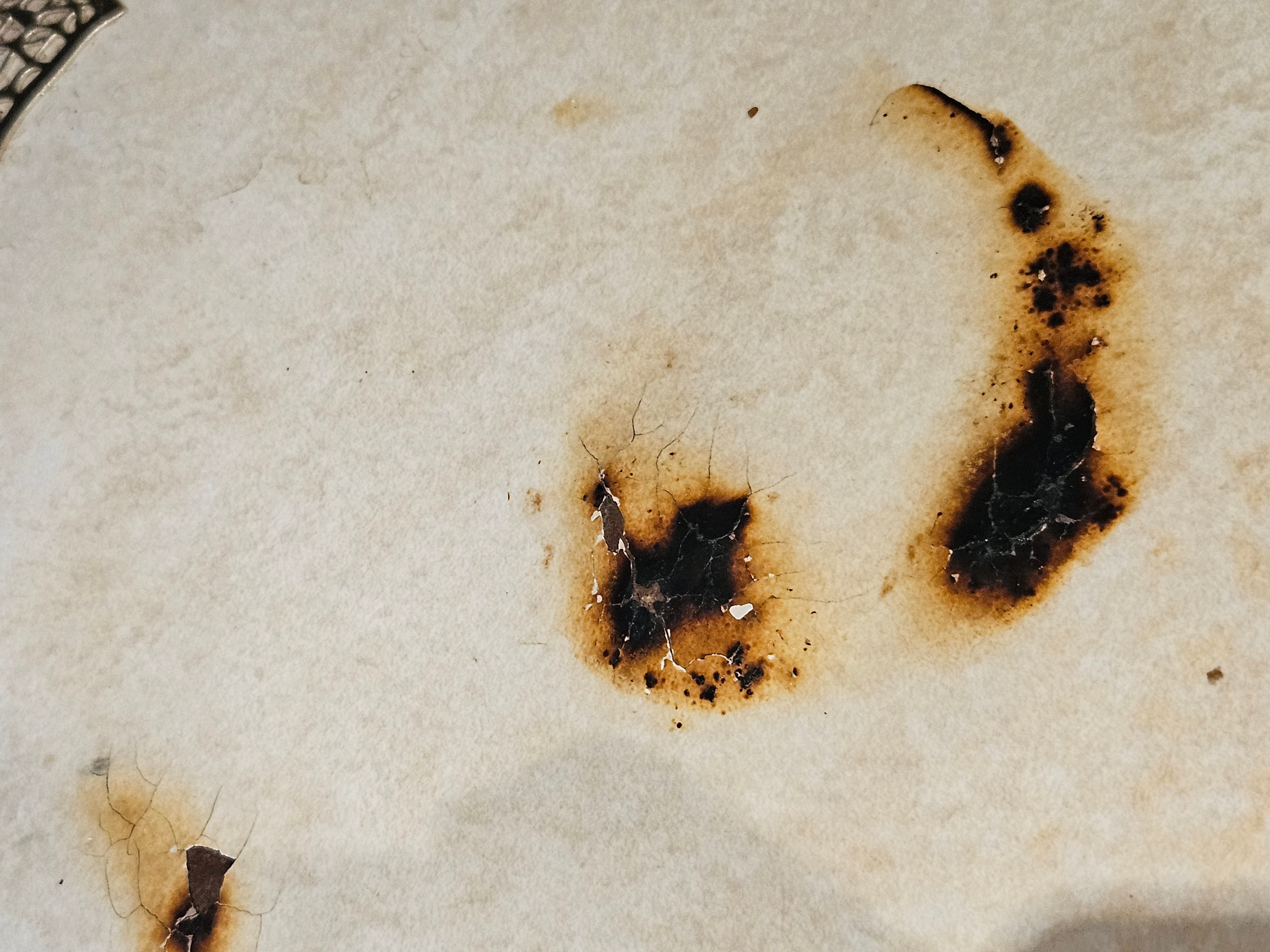 How to fix burn marks on MDF tabletop wi... Bunnings community