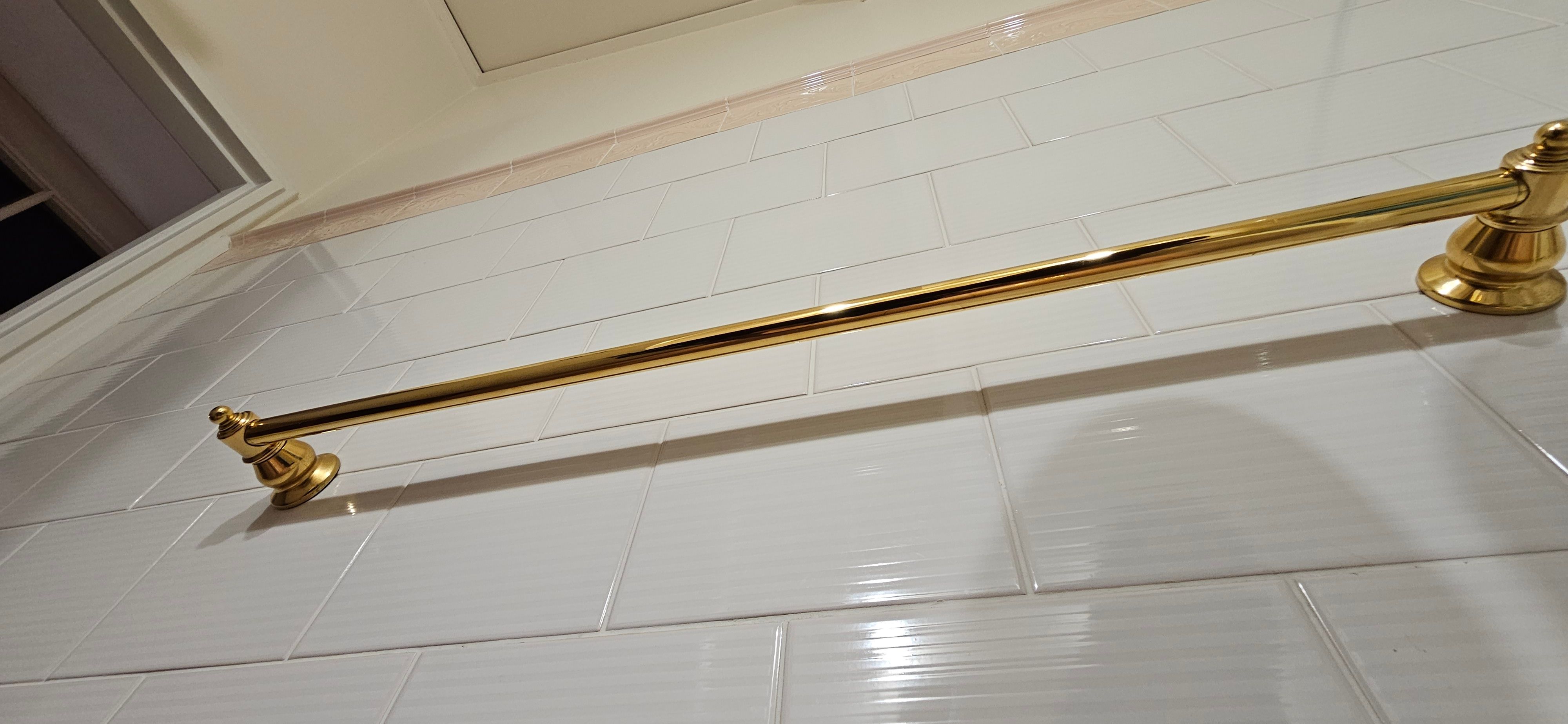 How to tighten towel bar? Bunnings community