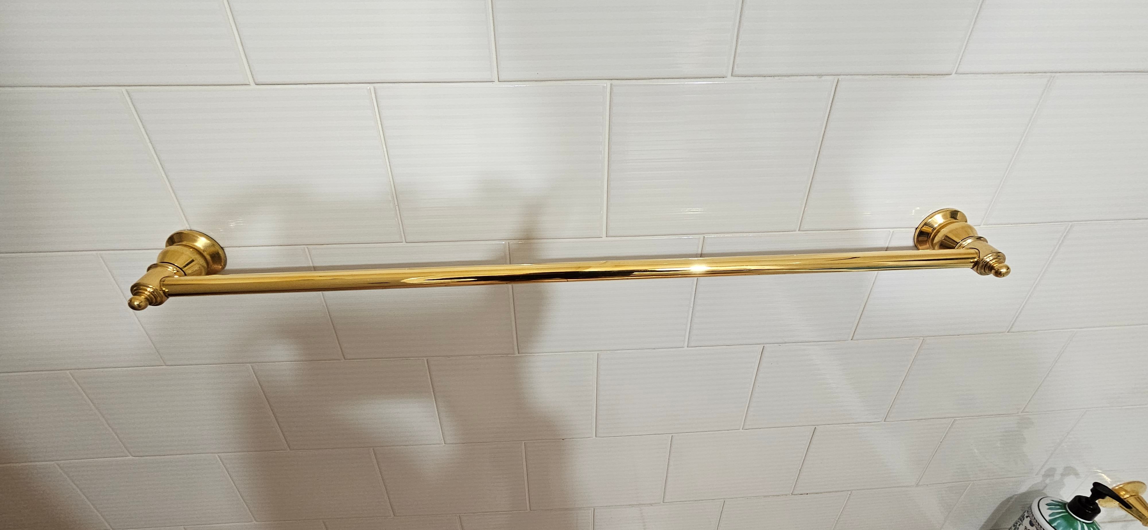 How to tighten towel bar? Bunnings community