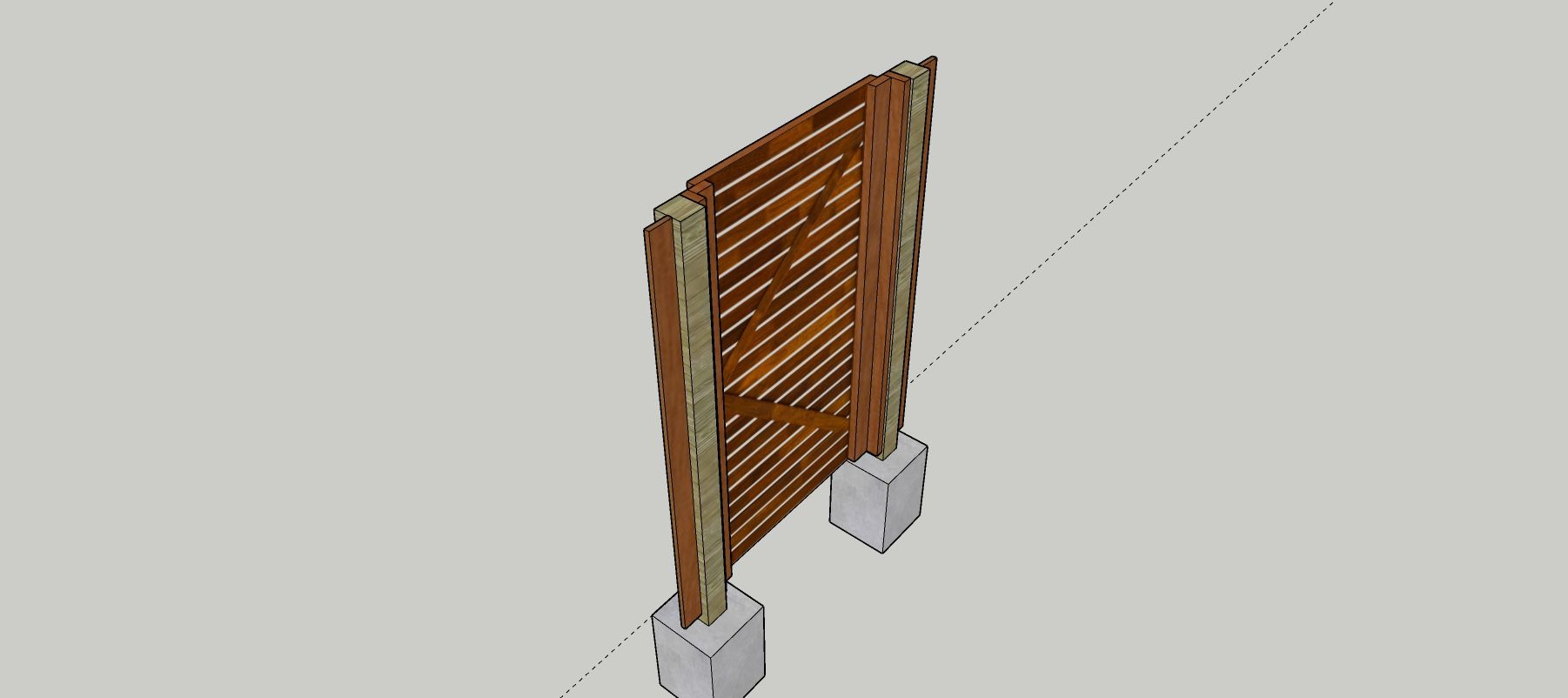How to install a side gate? Bunnings community