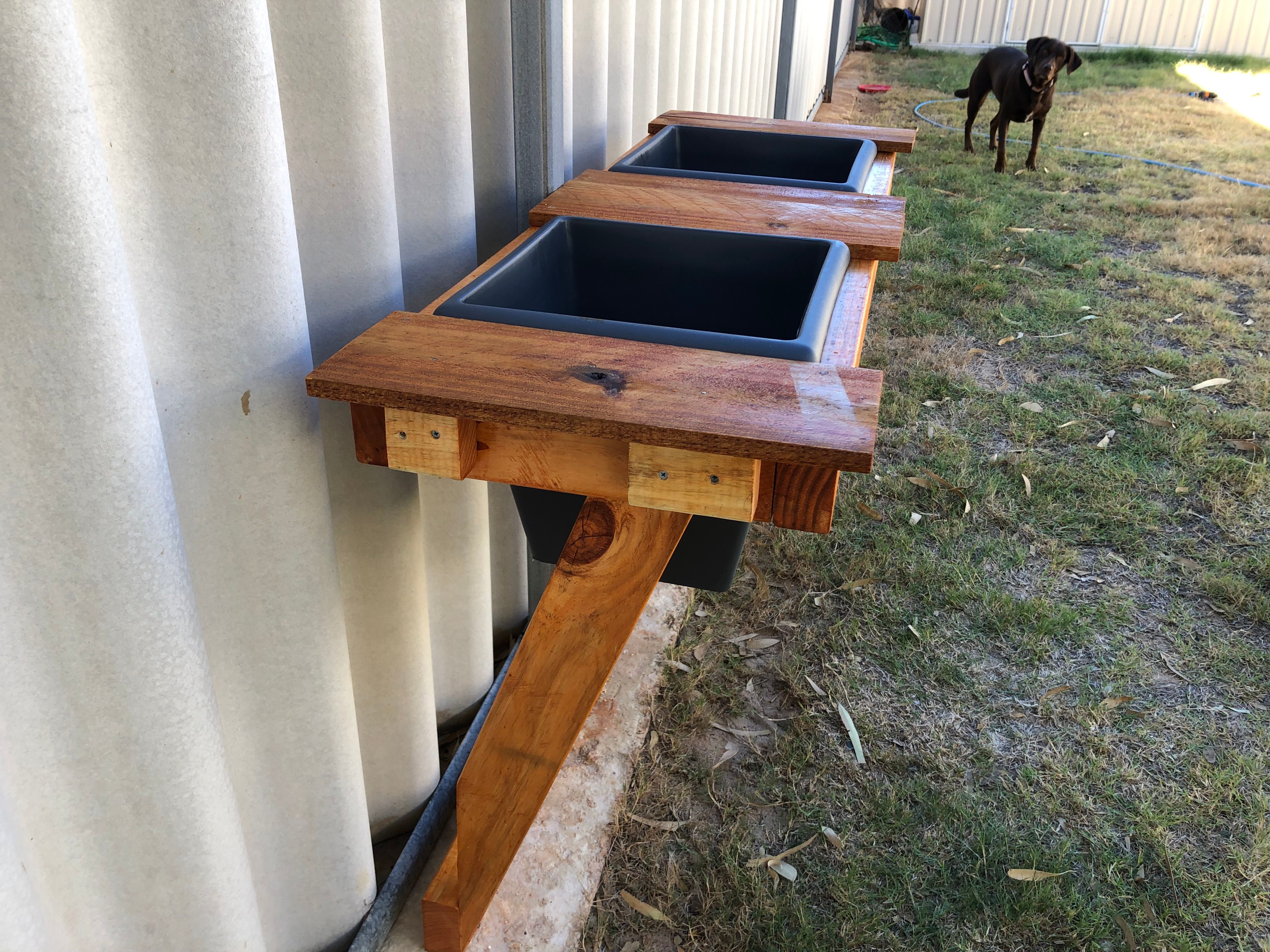 Planter boxes using recycled pallets Bunnings Workshop community