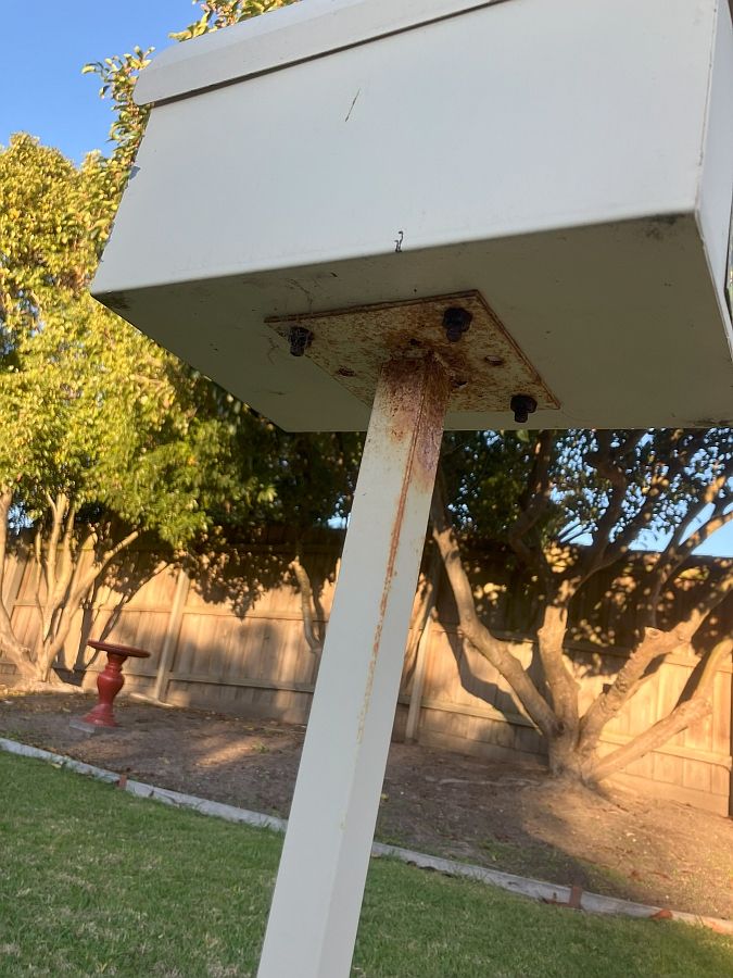 How to repaint a metal letterbox? Bunnings community