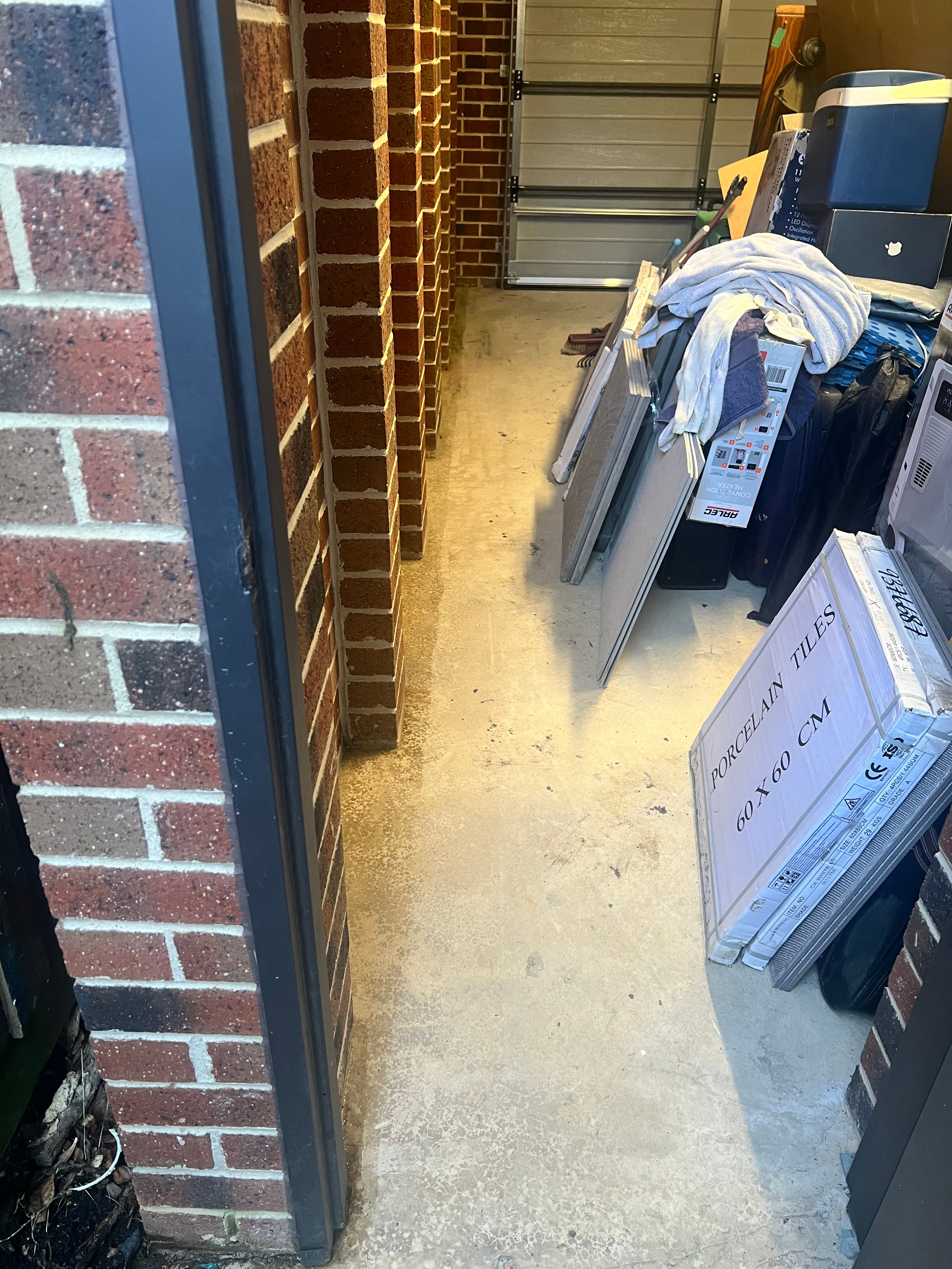 How to stop water seeping into the garag... Bunnings community