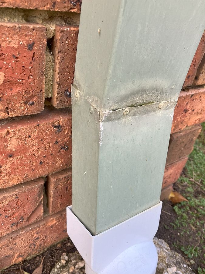 How to replace metal downpipes with PVC? Bunnings community