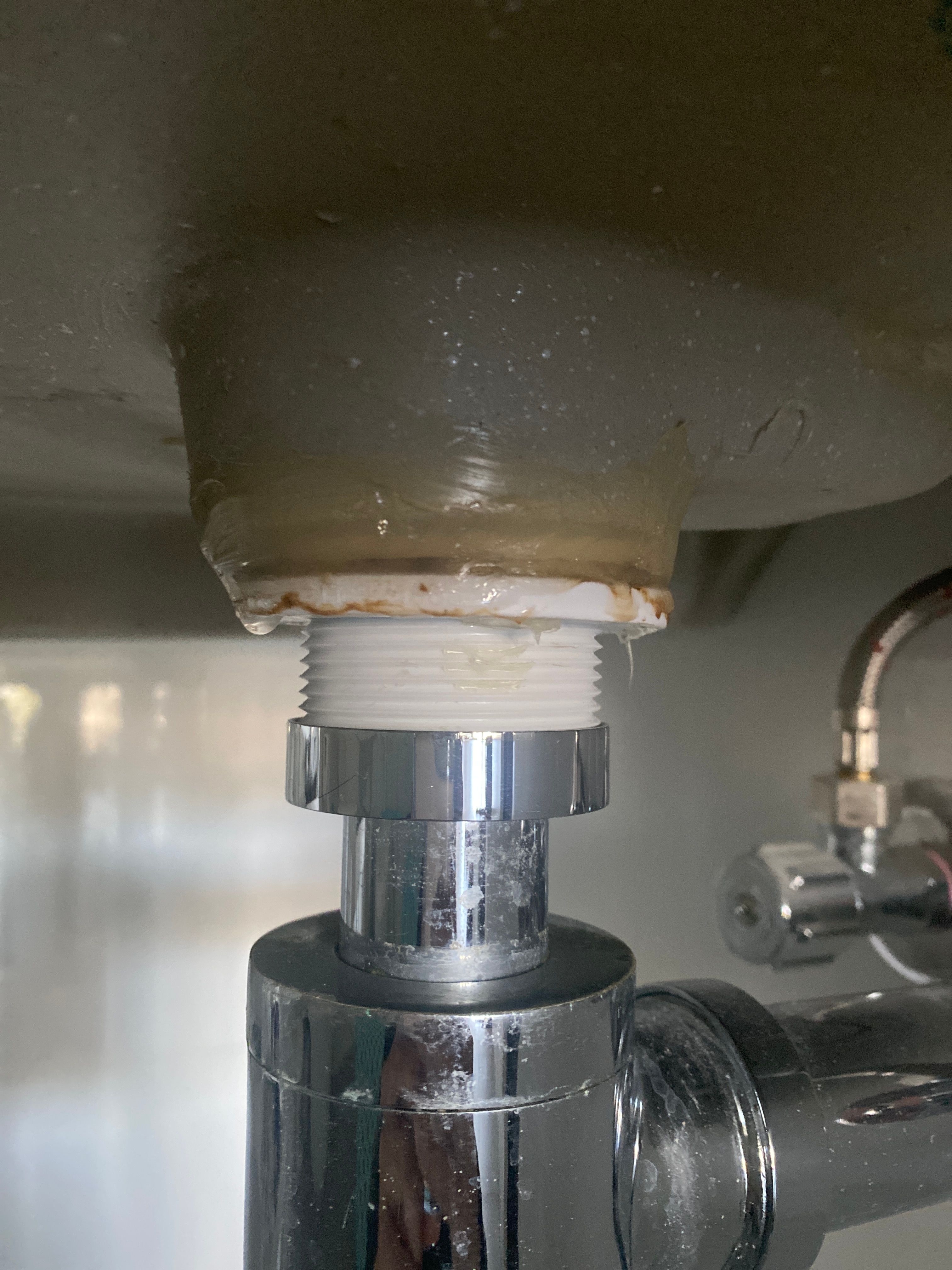 How to fix leak in bathroom sink? Bunnings community