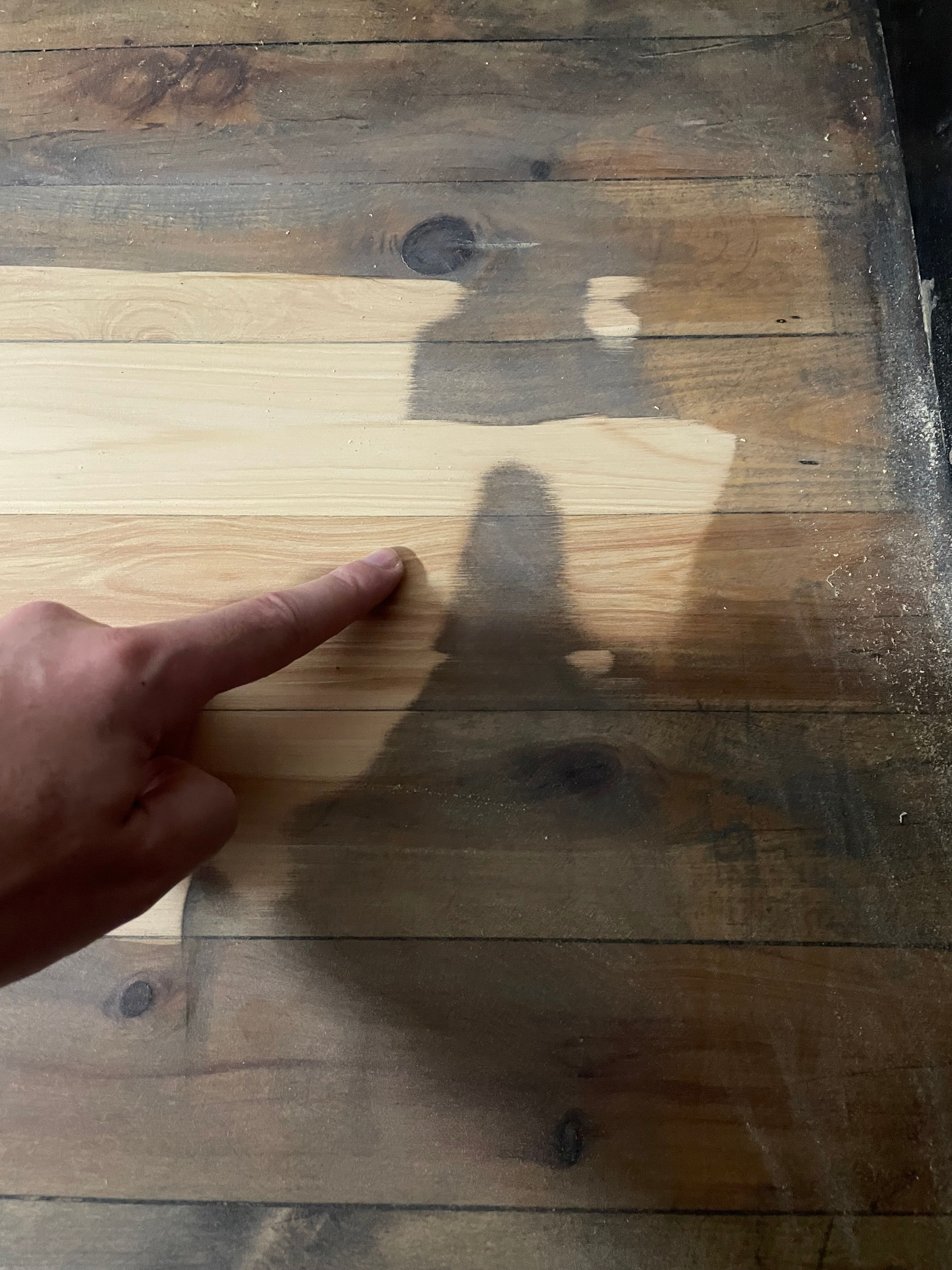 Solved How to sand and stain uneven timber floo... Bunnings