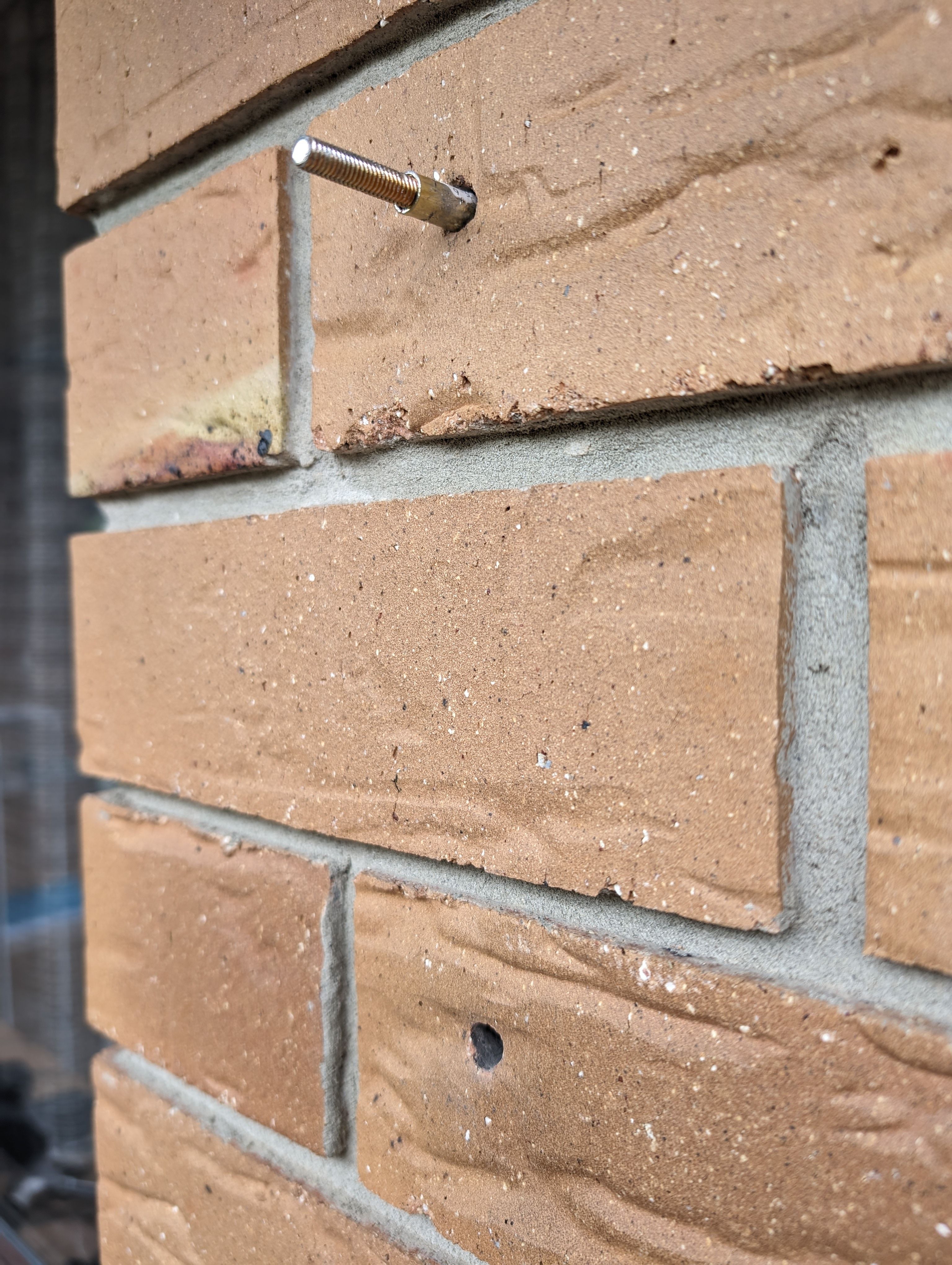 How to fix anchors too loose in brick wa... Bunnings community