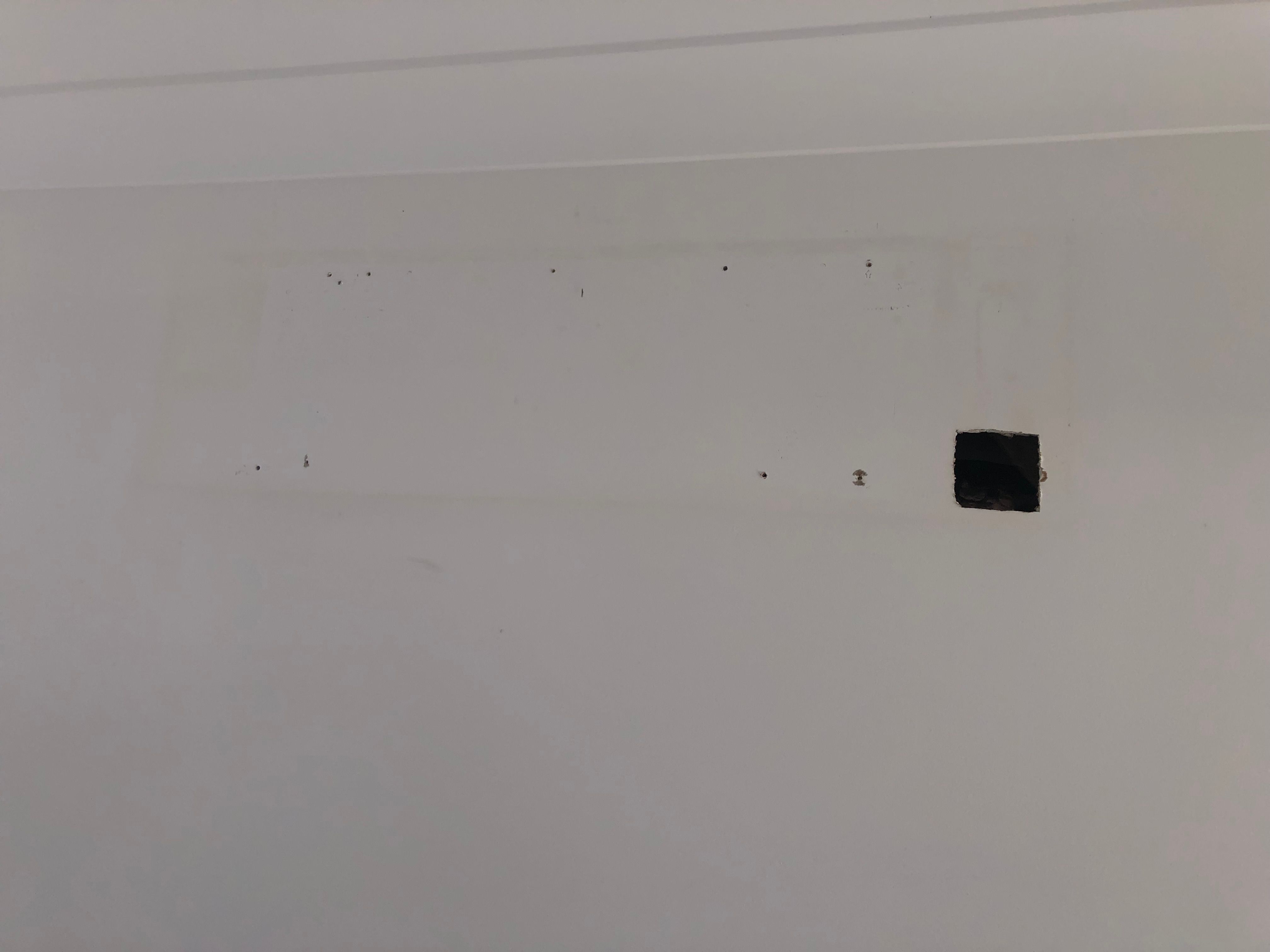 Solved How to fill a large hole in Gyprock? Bunnings community