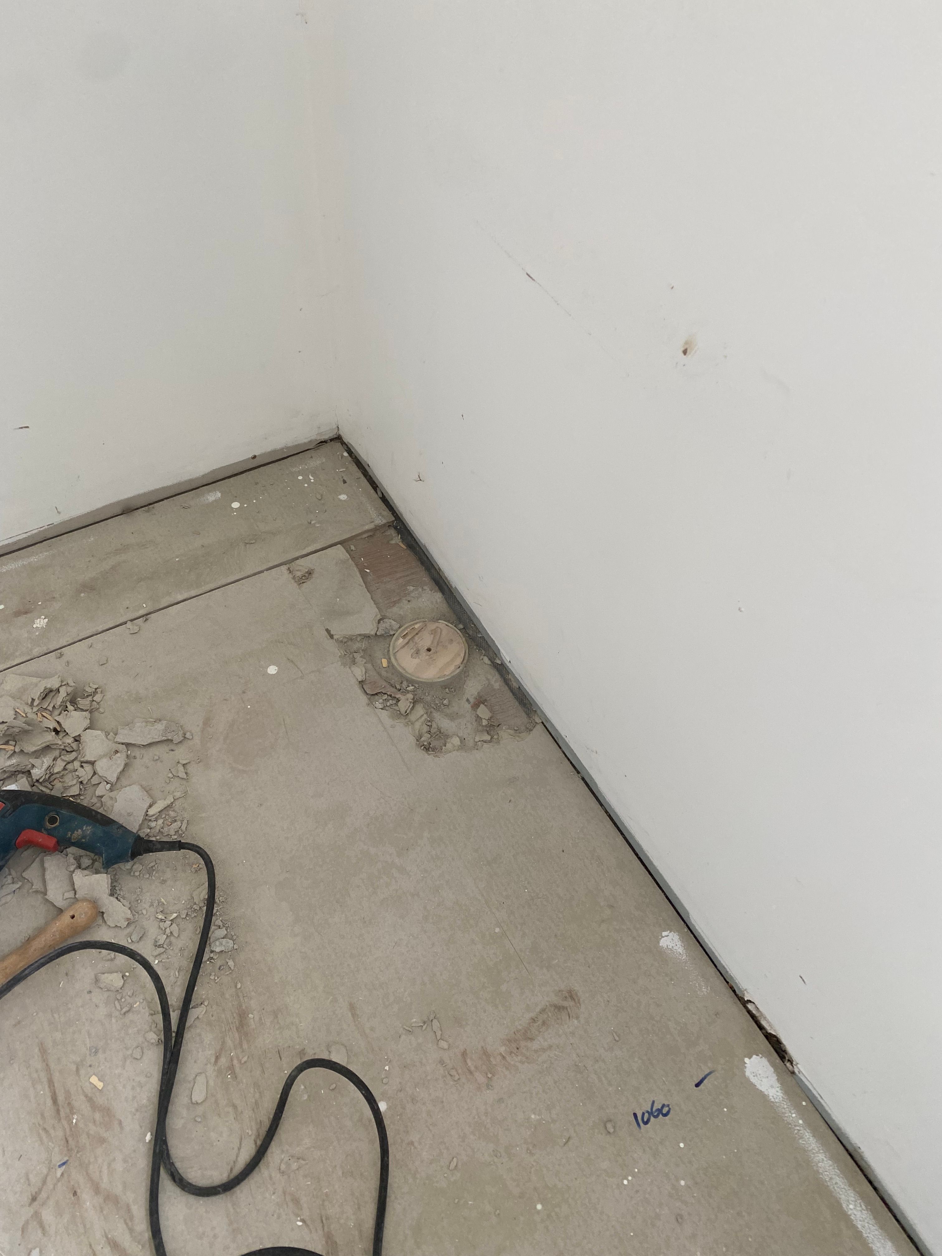 Moving plumbing pipes in a concrete slab Bunnings community